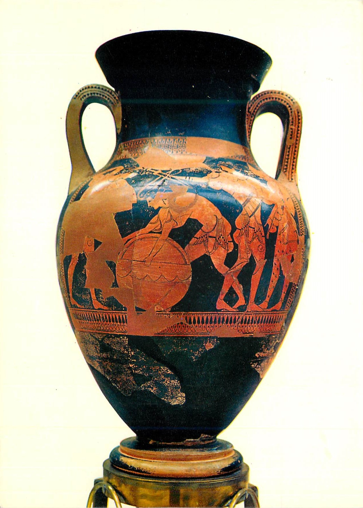 Paestum — Amphore des Malers Nikoxénos — Amazonen beim Waffenholen — PhotoRotoGrafica Terni, n° 139