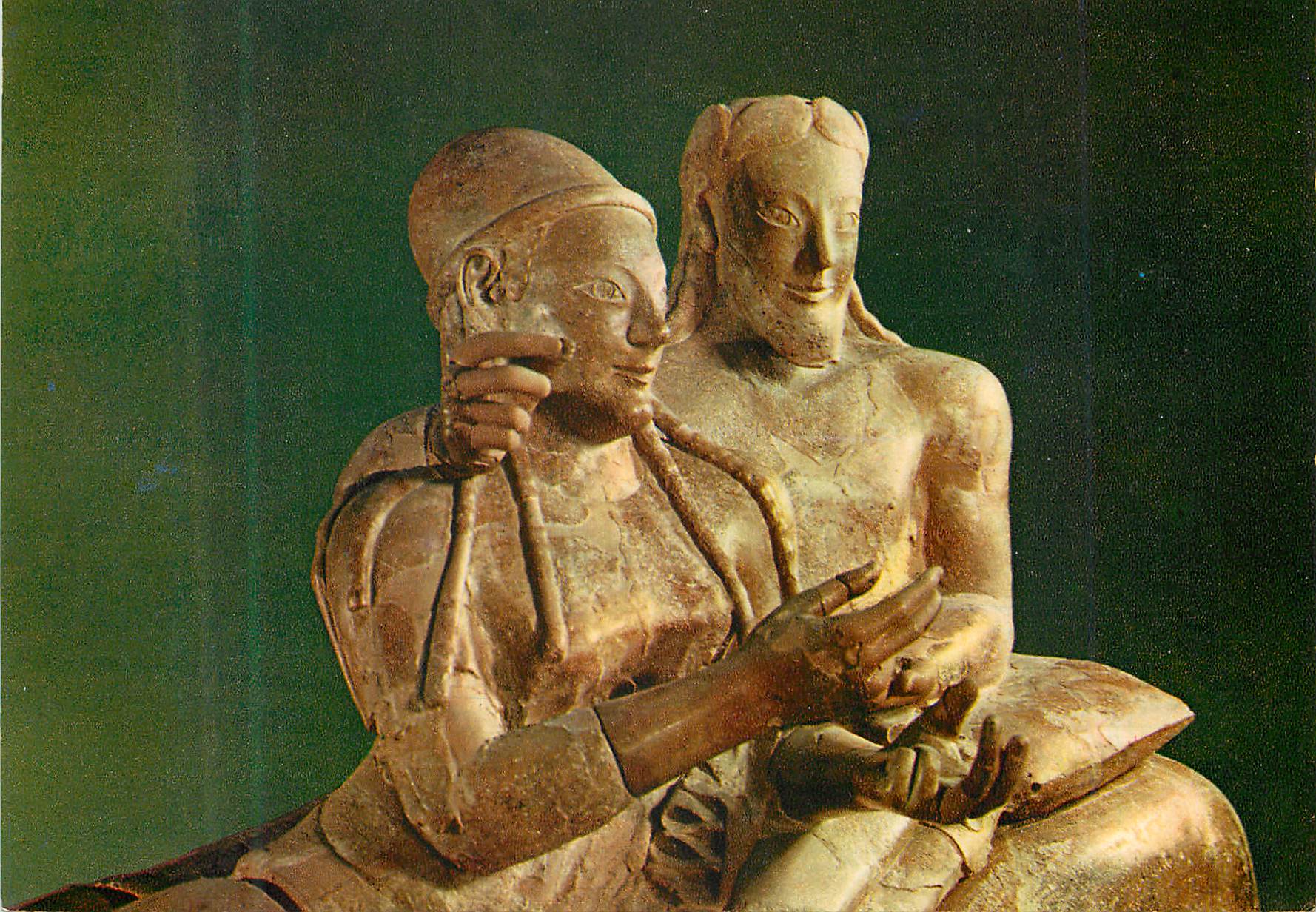 CPM Roma Museo Nazionale Giulia Cerveteri - Sarcofago degli Sposi