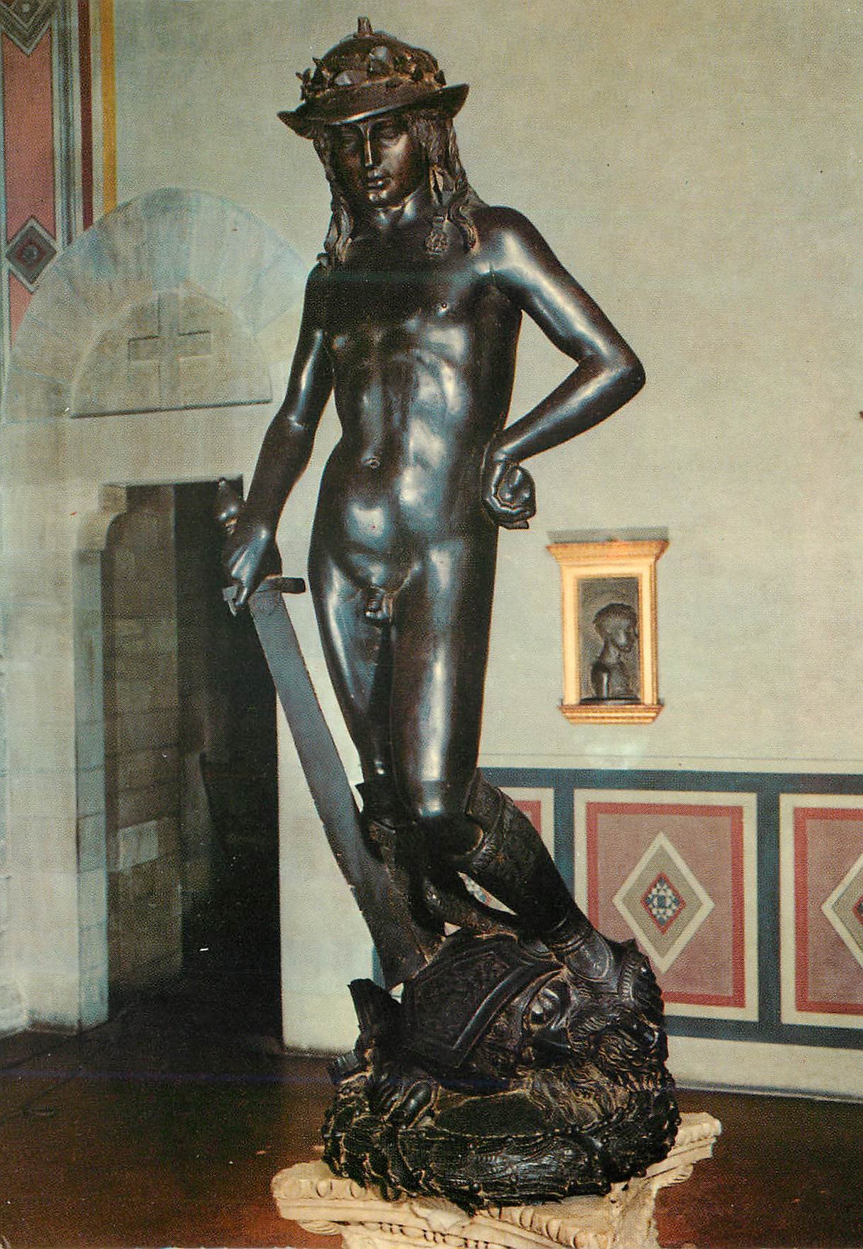 David — statue en bronze de Donatello — Musée National de Florence