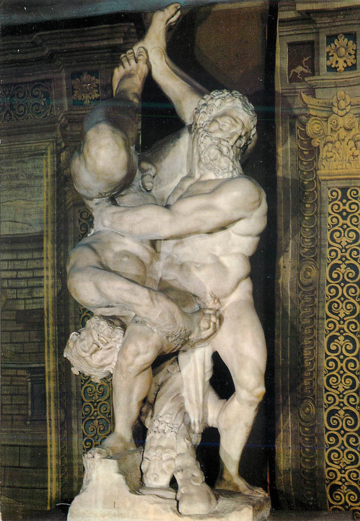 CPM Firenze Palazzo Vecchio  Sala del Cinquecento - Ercole e Diomede