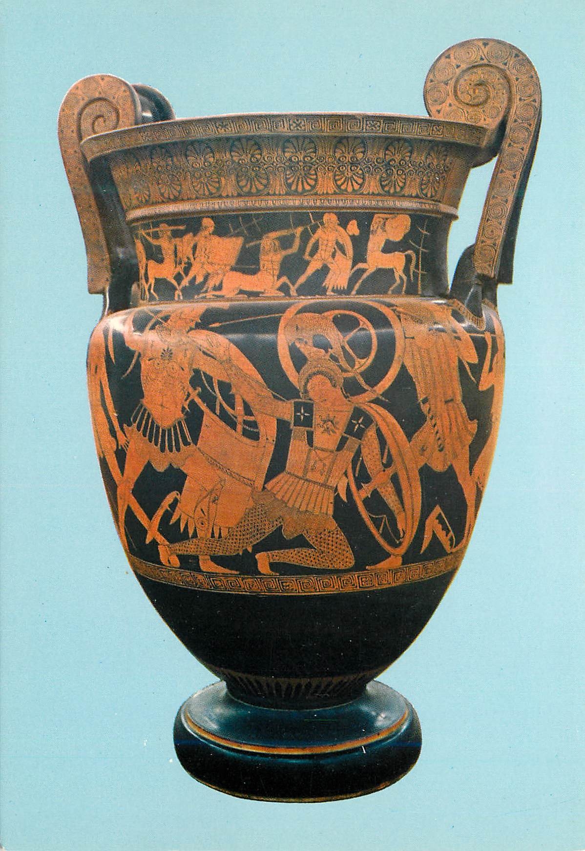 CPM Agrigento Museo - Grande Cratere attico a valuto con scene di Amazzonomachia