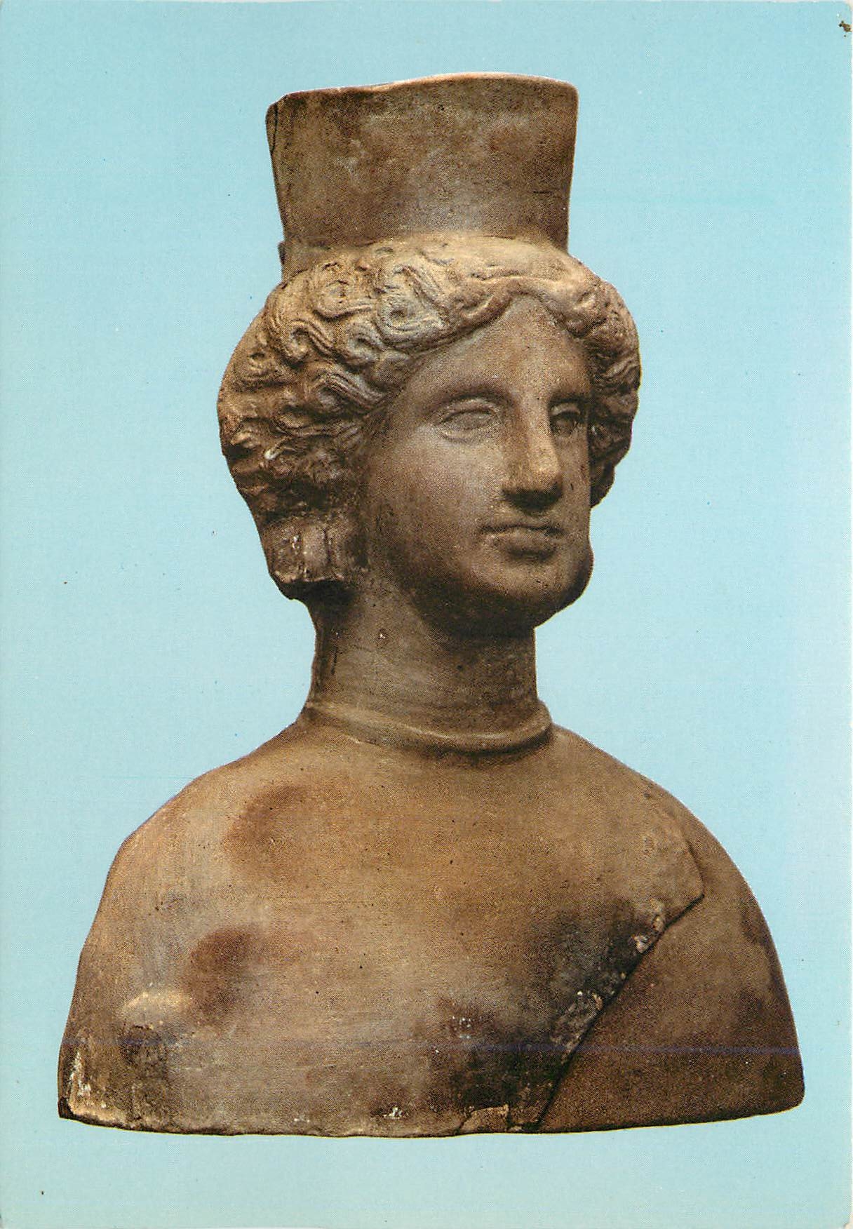 Buste de divinité Cloria — Vème siècle av. J.-C. — Éd. Di Leo Gerlando, Agrigento