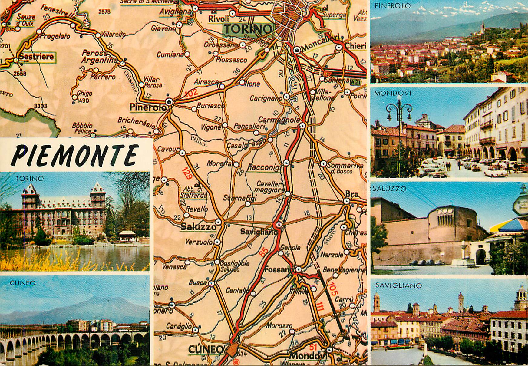 CPM Piemonte Mappa e panorama