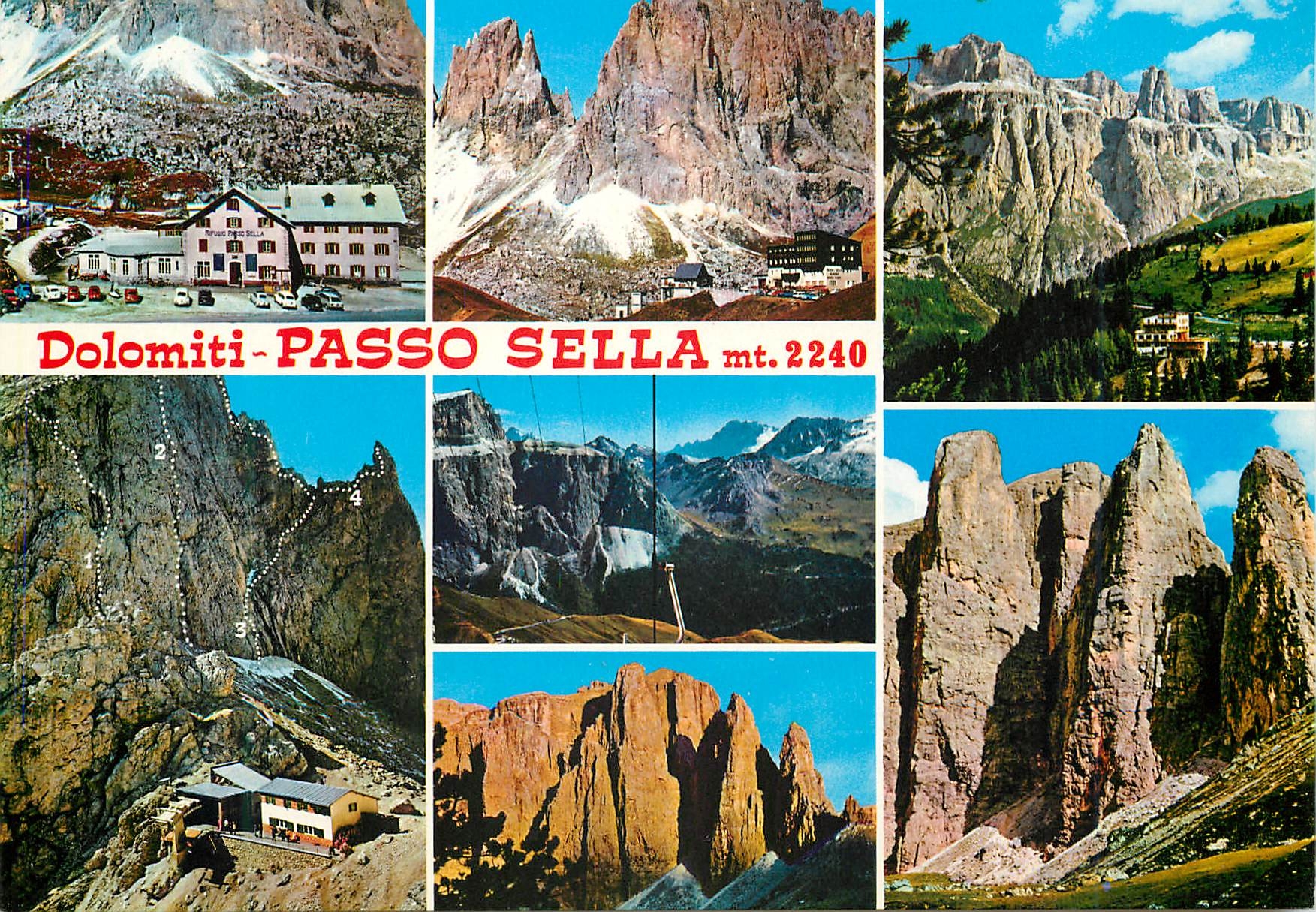 CPM Veneto Dolomiti - Passo Sella panorama