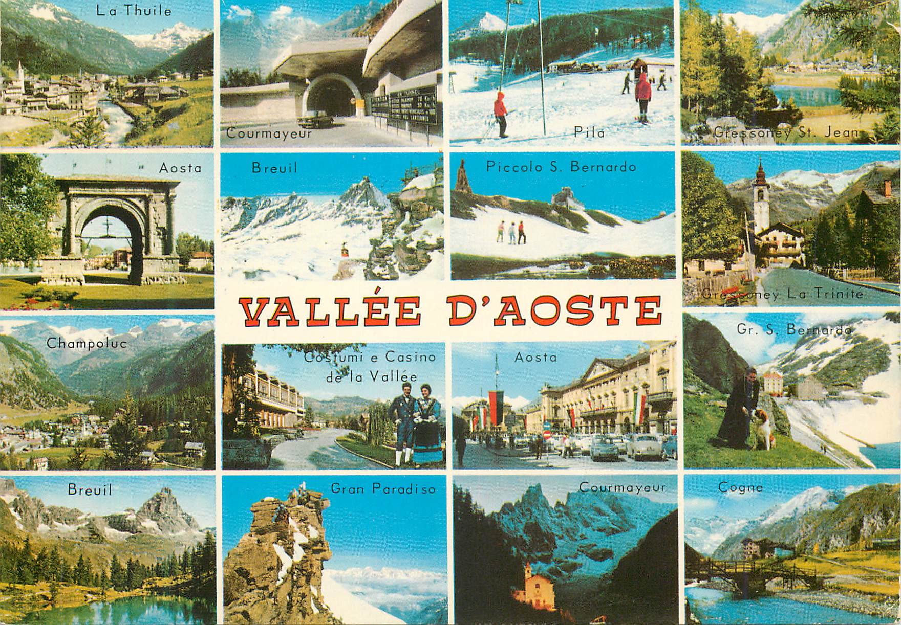 CPM Vallee D'Aoste panorama