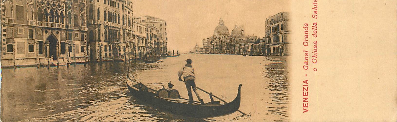 CPA Venezia - Canal Grande Chiesa della Salute