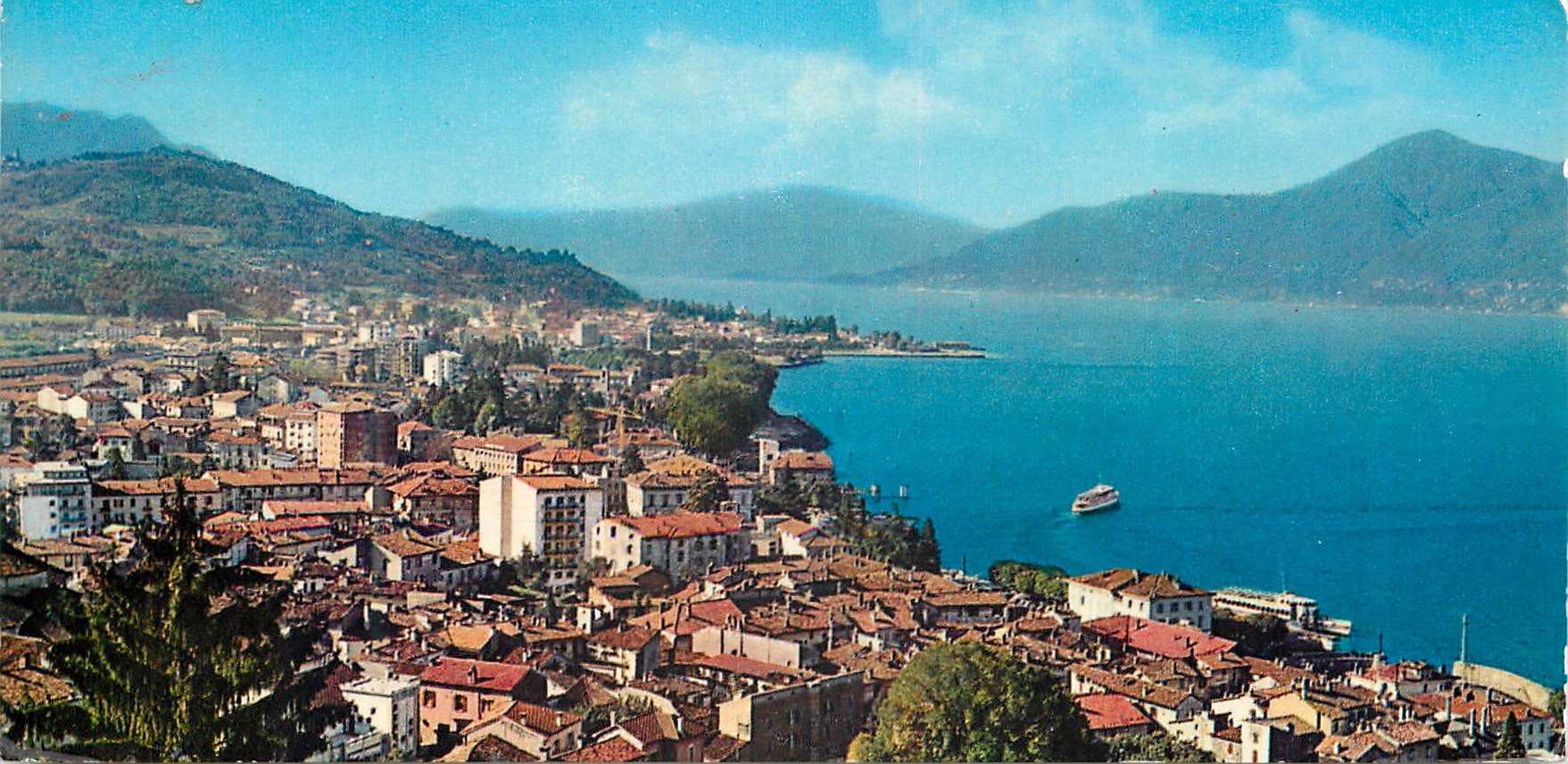 CPM Lago Maggiore Luino - Veduta panoramica