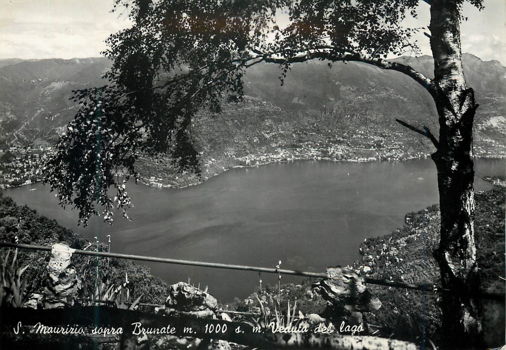 CPM Lago di Como da S. Maurizio Brunate