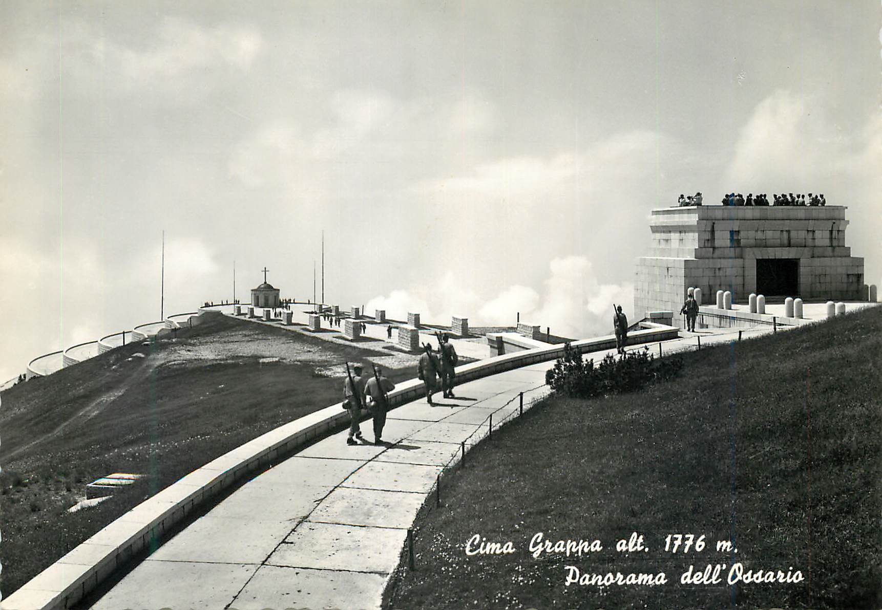 CPM Cima Grappa Venezia - Panorama dell'Ossario