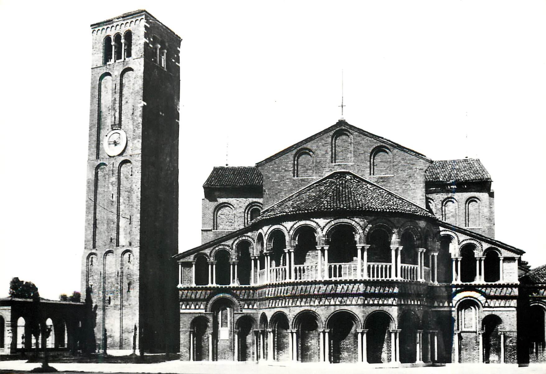 CPM Murano S. Donato Venezia - Veduta esterna dell'Abside