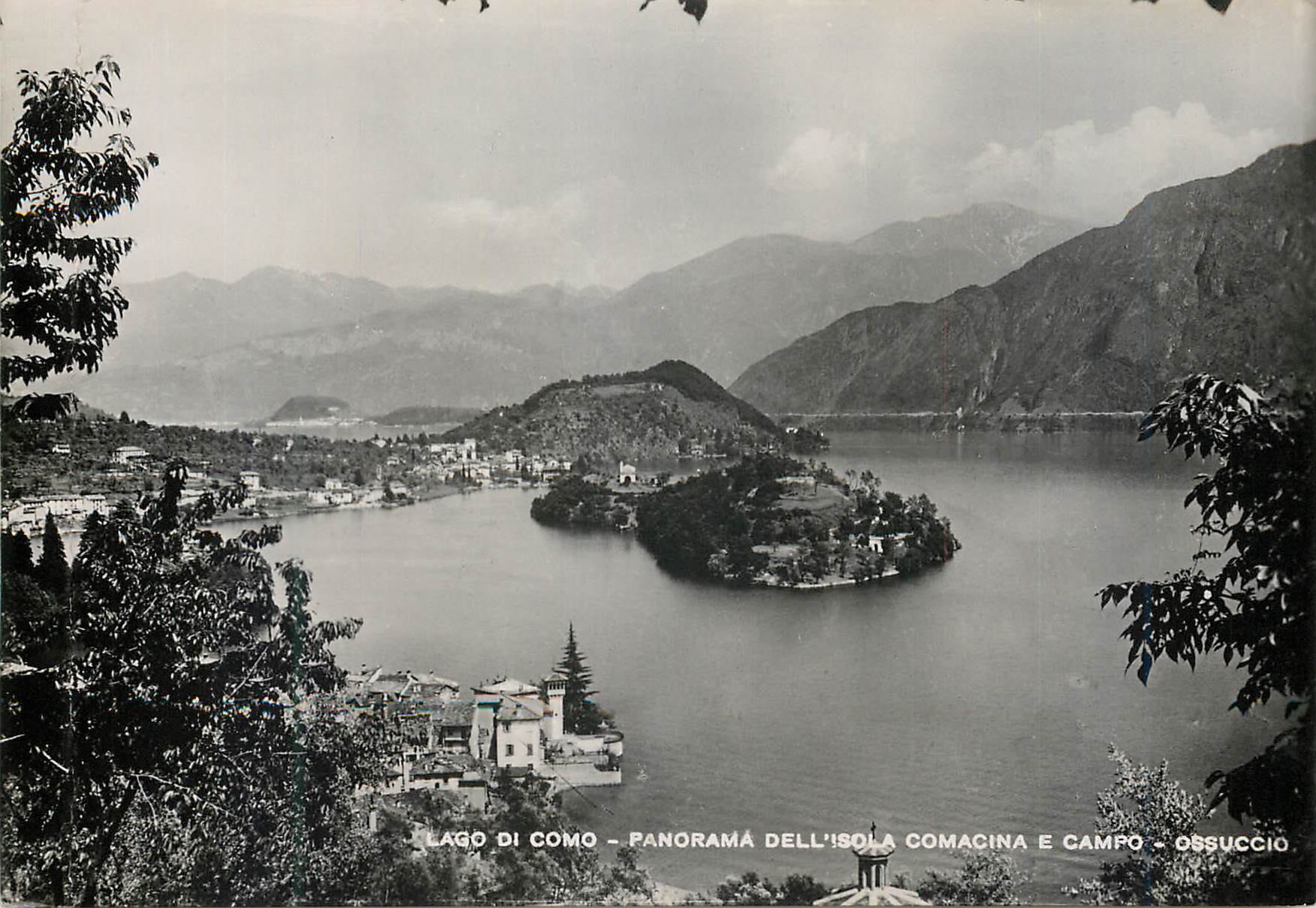 CPM Lago di Como - Panorama dell'Isola Comacina e Campo Ossuccio