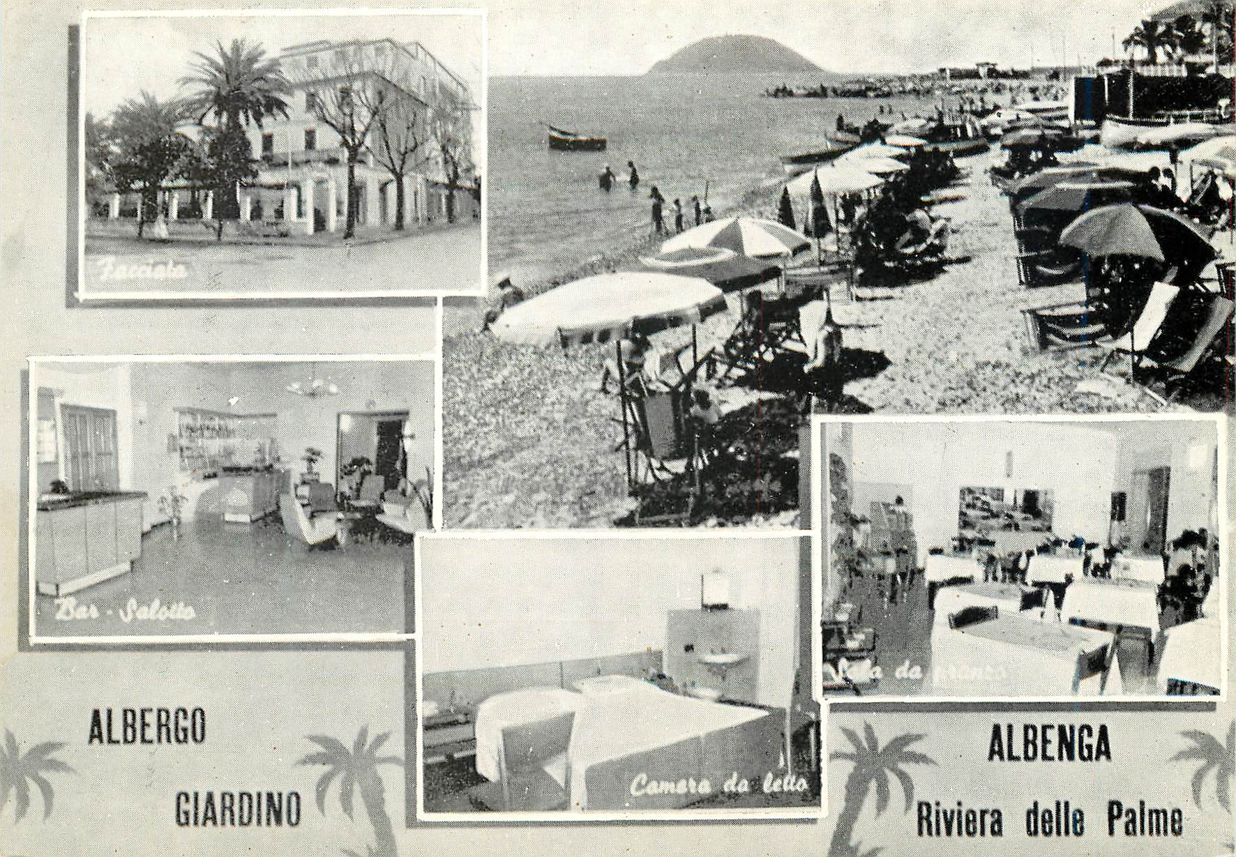 CPM Albergo Ristorante Giardino - Albenga Savona