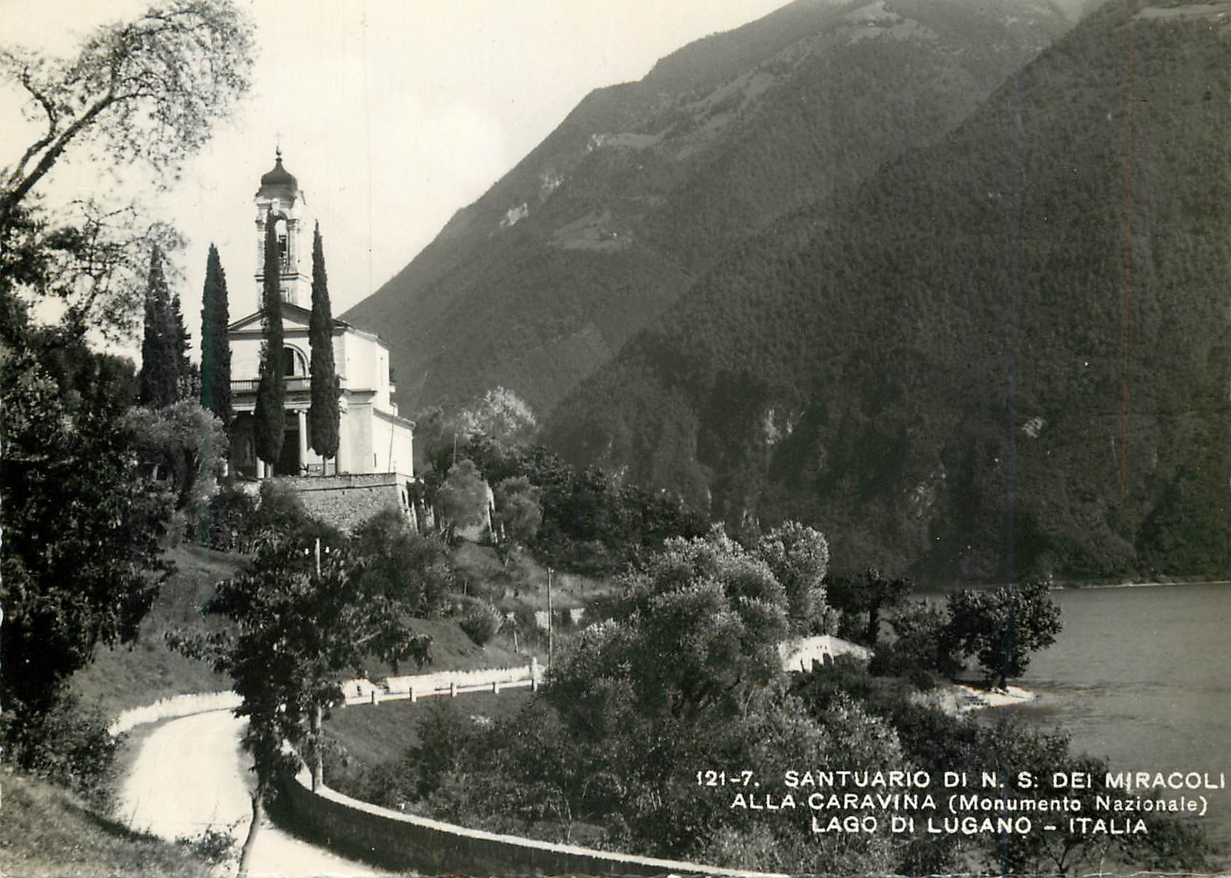 CPM Santuario di N.S dei Miracoli alla Caravina-Lugano Ticino