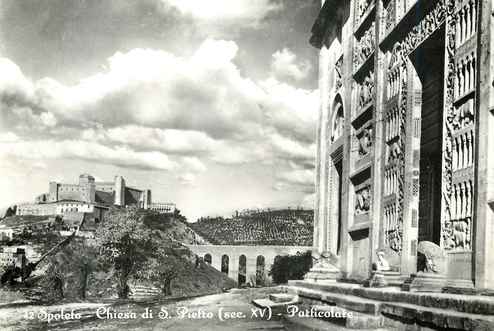 CPM Spoleto Perugia - Chiesa di S. Pietro Particolare