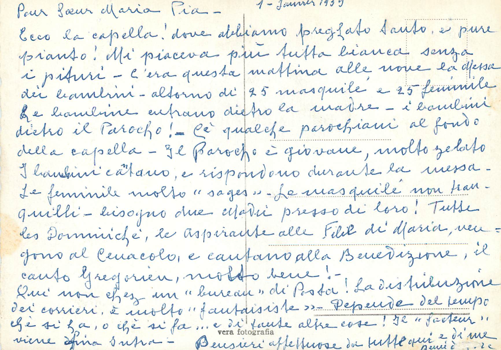 CPM Verbania - Cenacolo di Zoverallo La Cappella — Back
