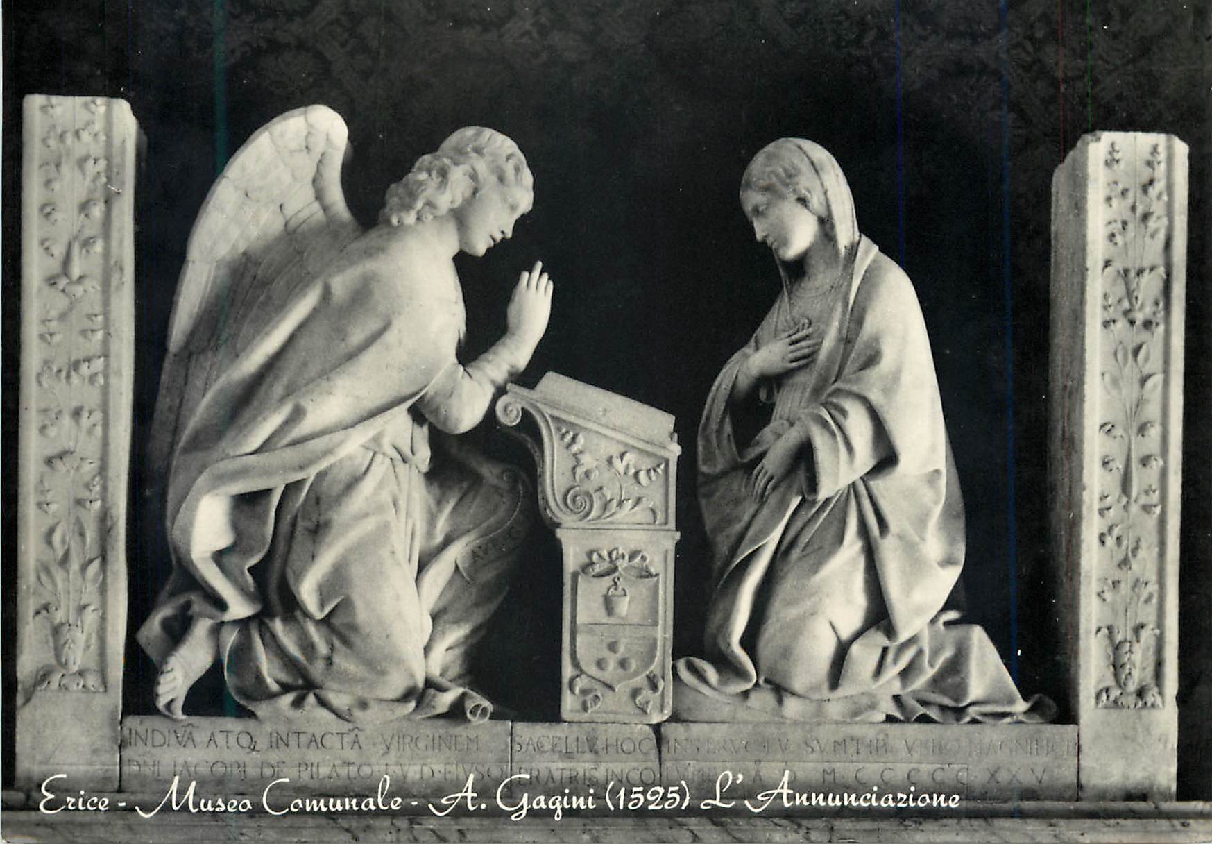 CPM Erice Sicilia - Museo Comunale A. Gagini L'Annunciazione
