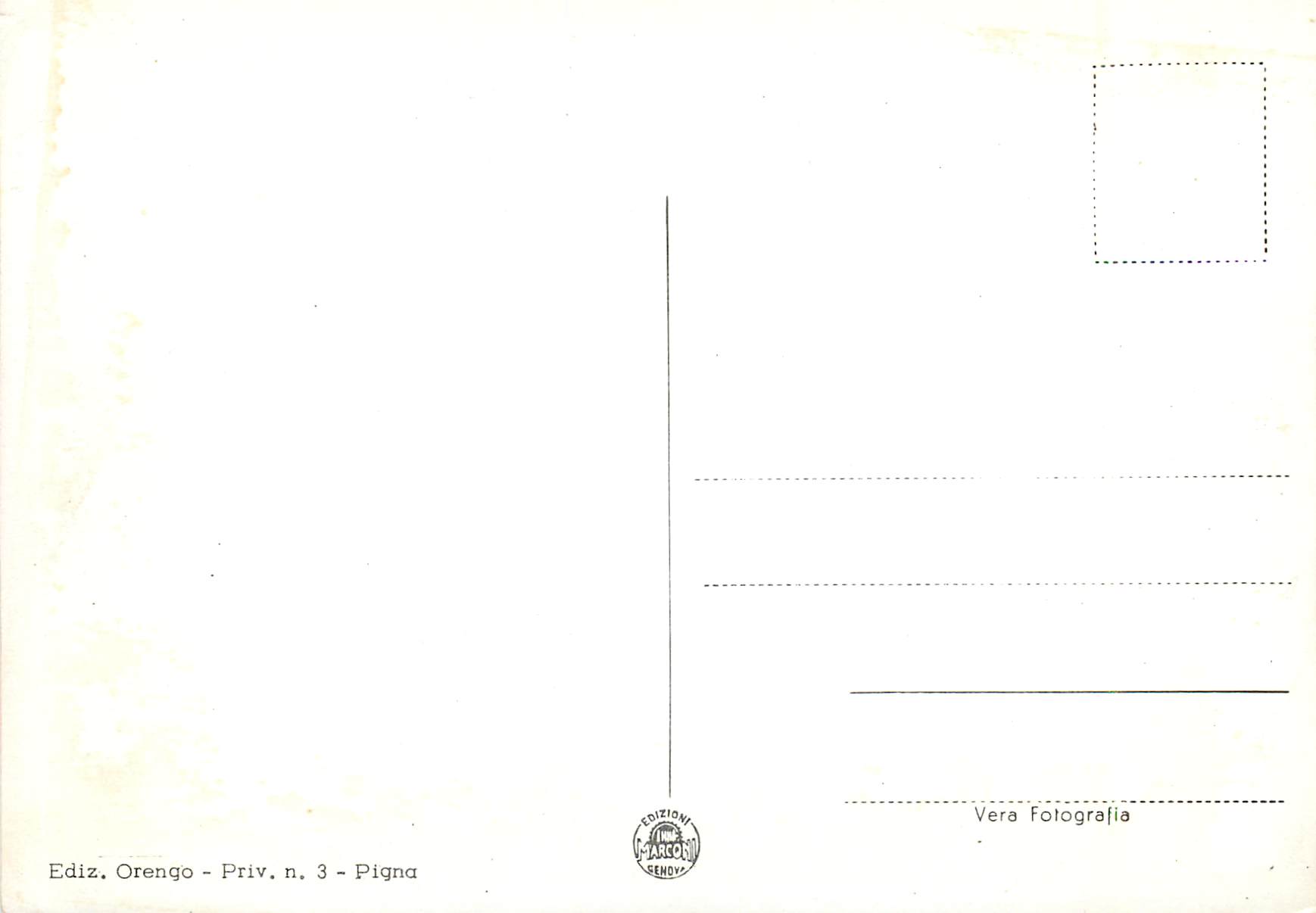 CPM Imperia - Pigna Panorama — Rückseite
