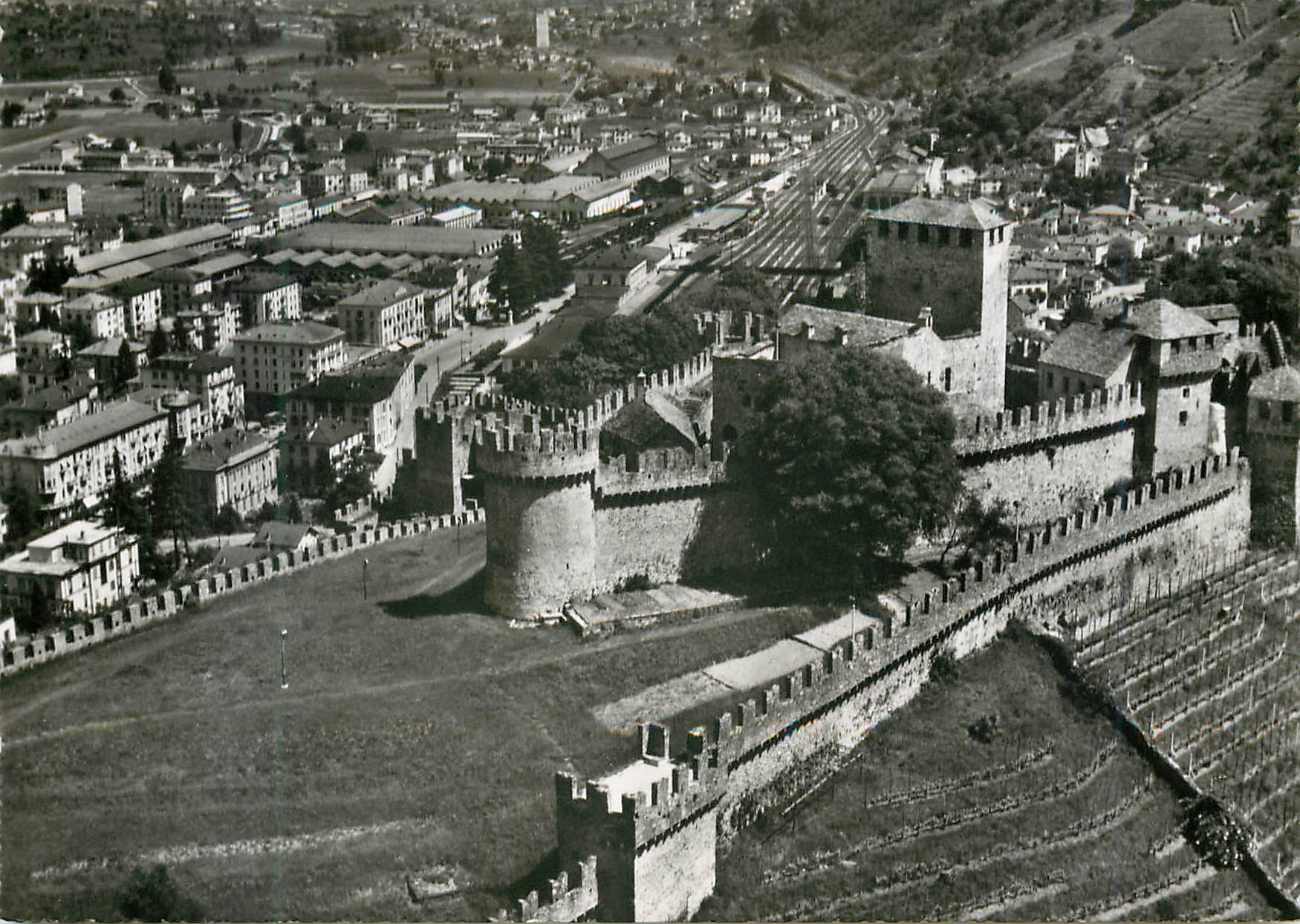CPM Veduta Aerea - Bellinzona Ticino