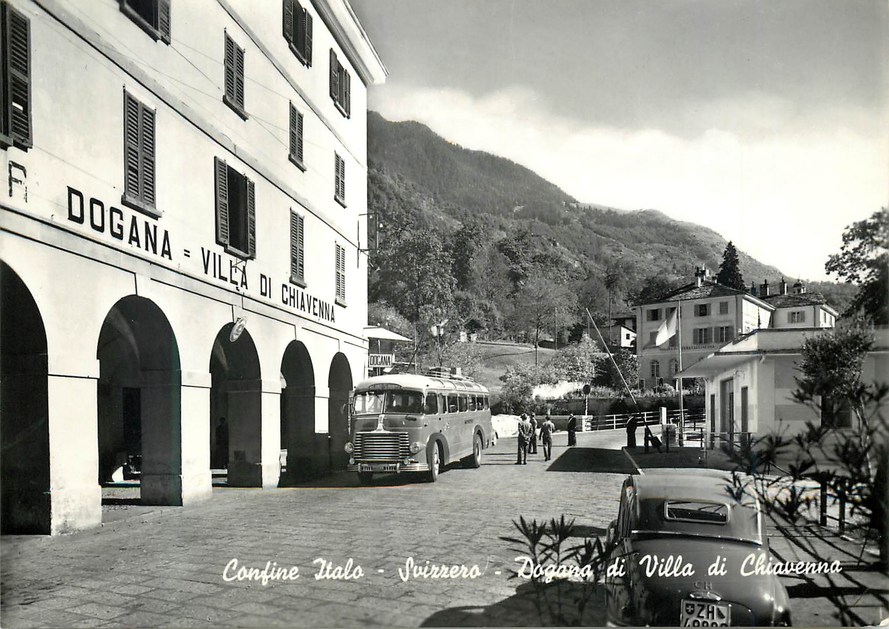 CPM Confine Italo-Svizzero Sondrio - Dogana di Villa di Chiavenna