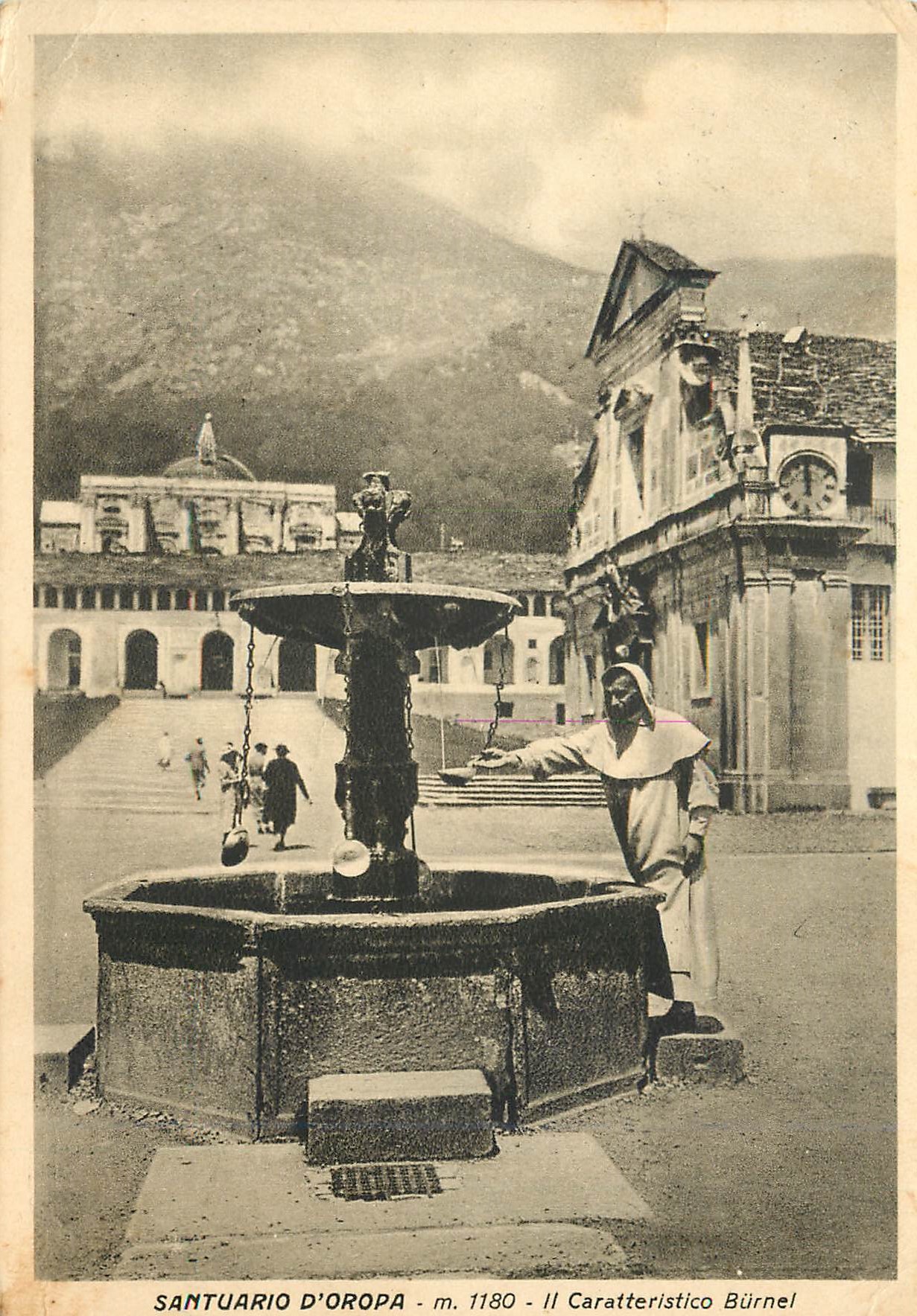 CPM Santuario d'Oropa m 1180 Caratteristico Burnel