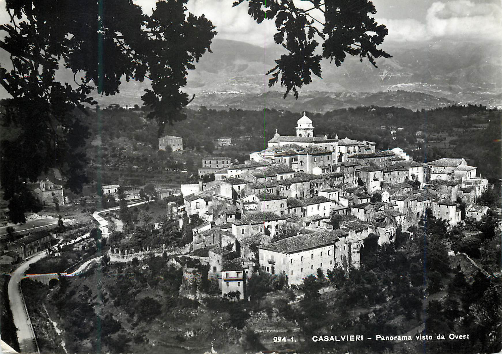 CPM Casalvieri Panorama Visto da Ovest