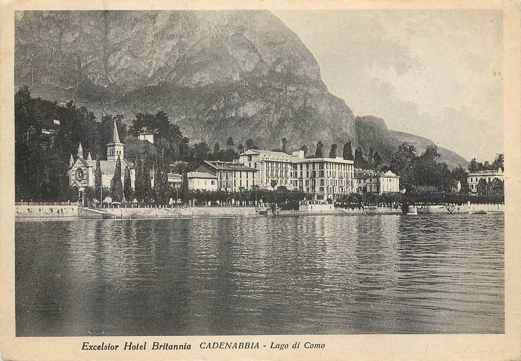 CPM Excelsio Hote Britania Cadenabbia Lago di Como