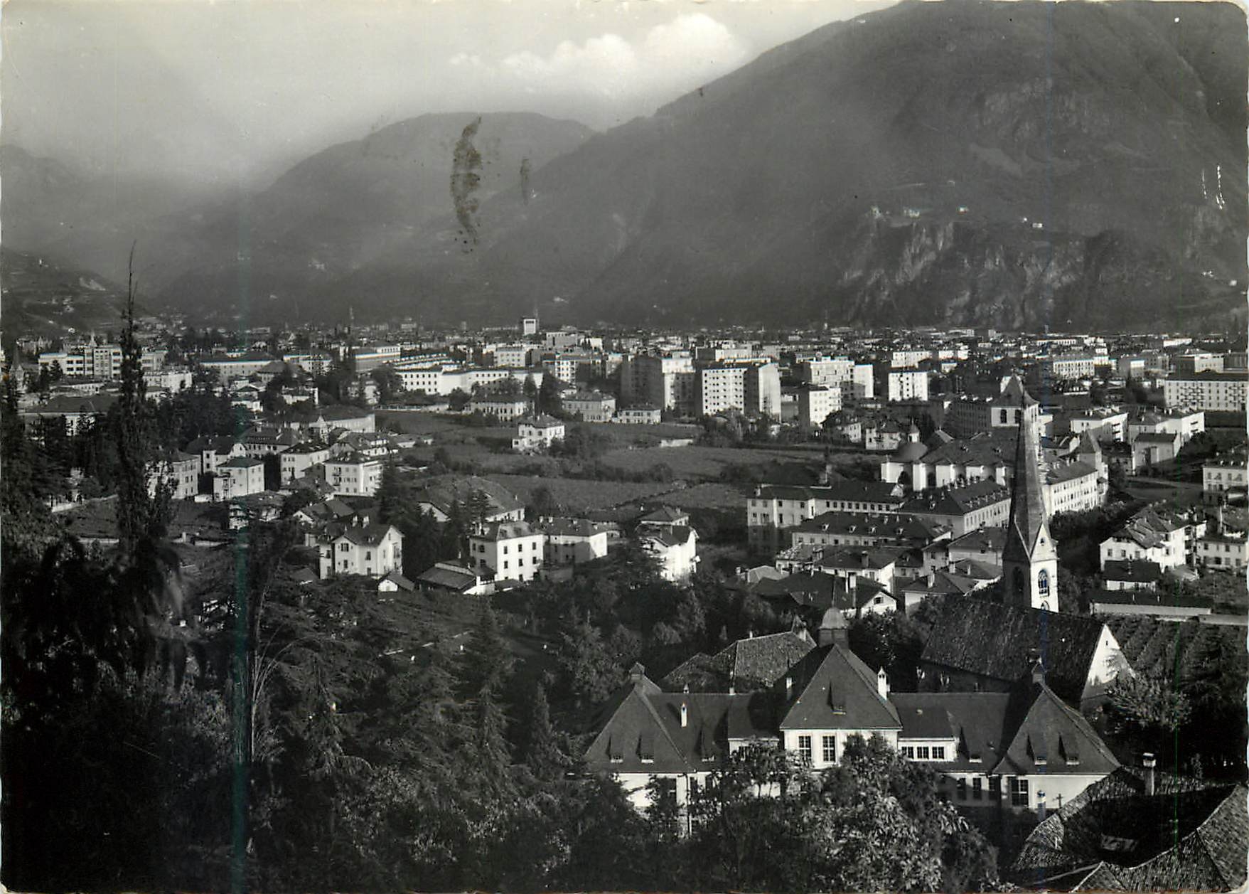 CPM Bolzano Panorama de la Promenade Guncina