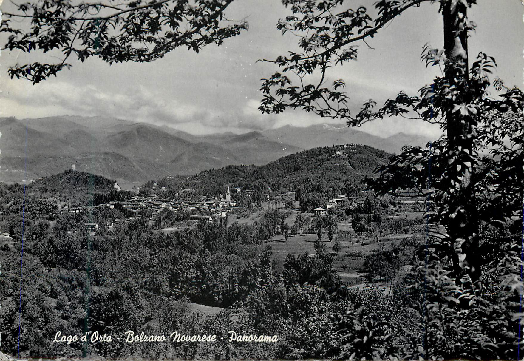 CPM Lago d'Orta Bolzano Novarese Panorama