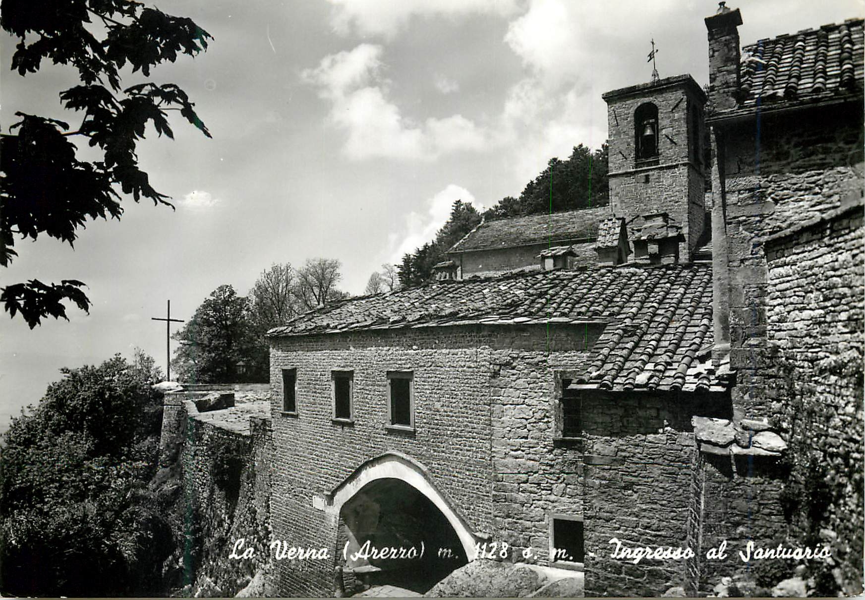 CPM La Verna (Arezzo) m 1128 Ingresso al Santuario