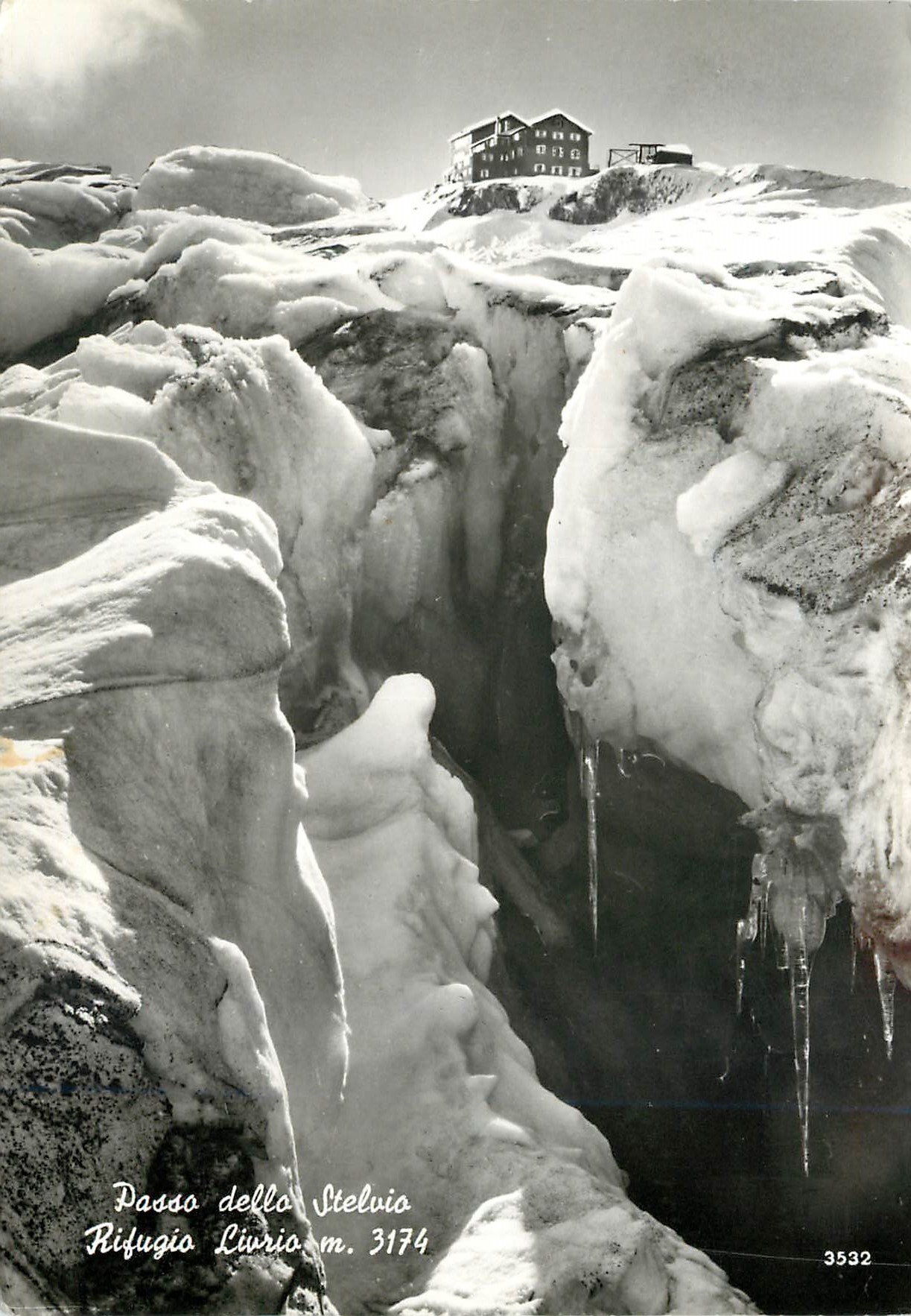 CPM Passo Della Stelvio Rigugio Livrio m 3174