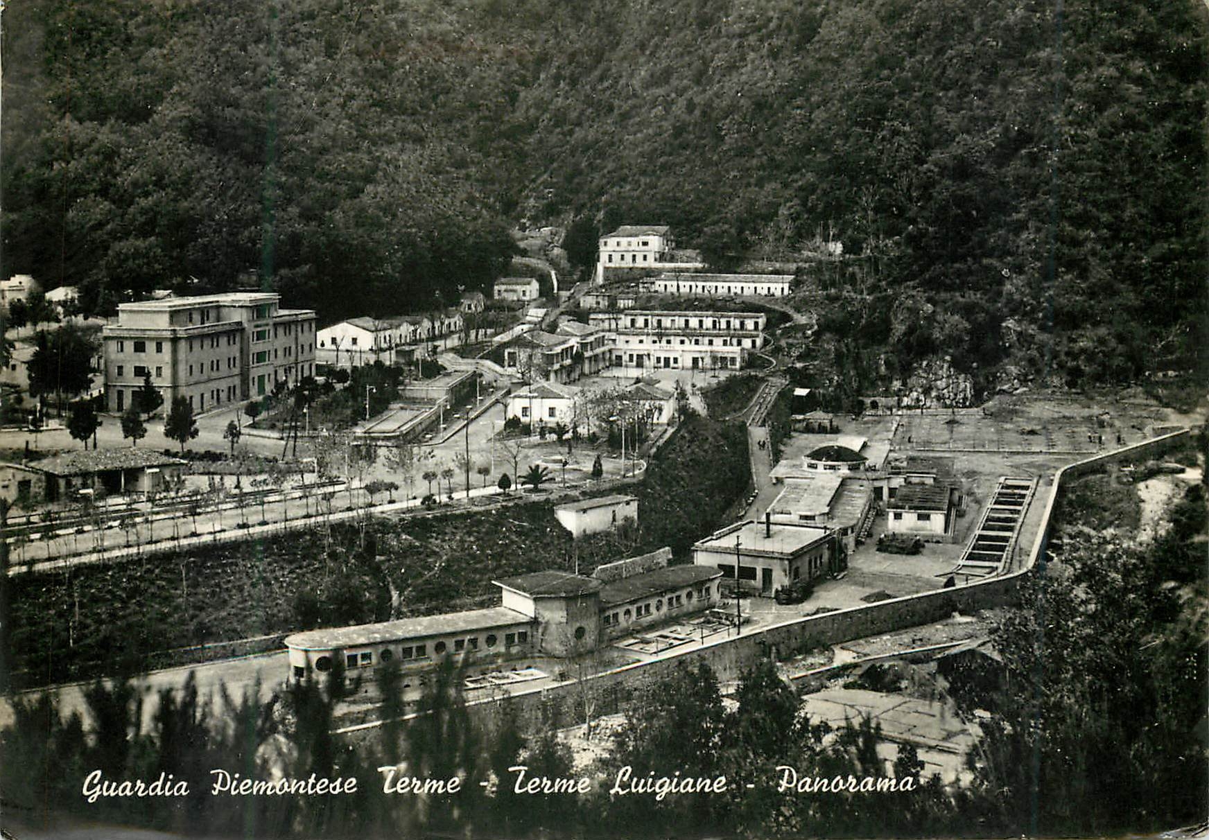 CPM Guardia Piemontese Terme Thermes Louisiennes Panorama