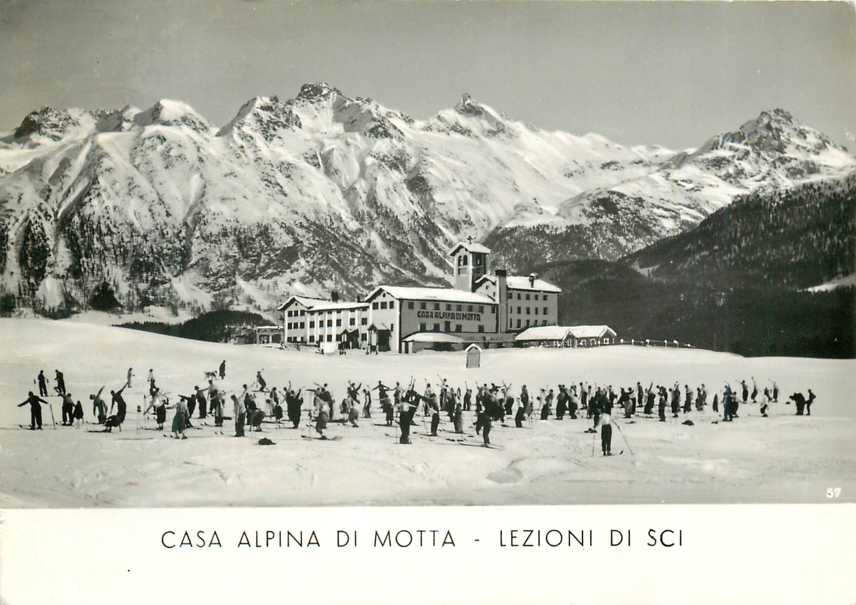 CPM Casa Alpina di Motta Campodolcino Lezioni Di SCi