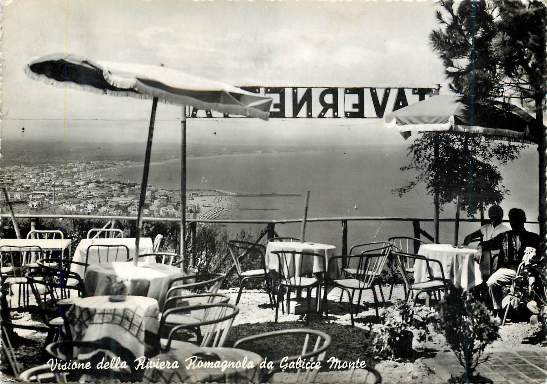 CPM Vue de la Cote Romagnola par Gabicce Monte