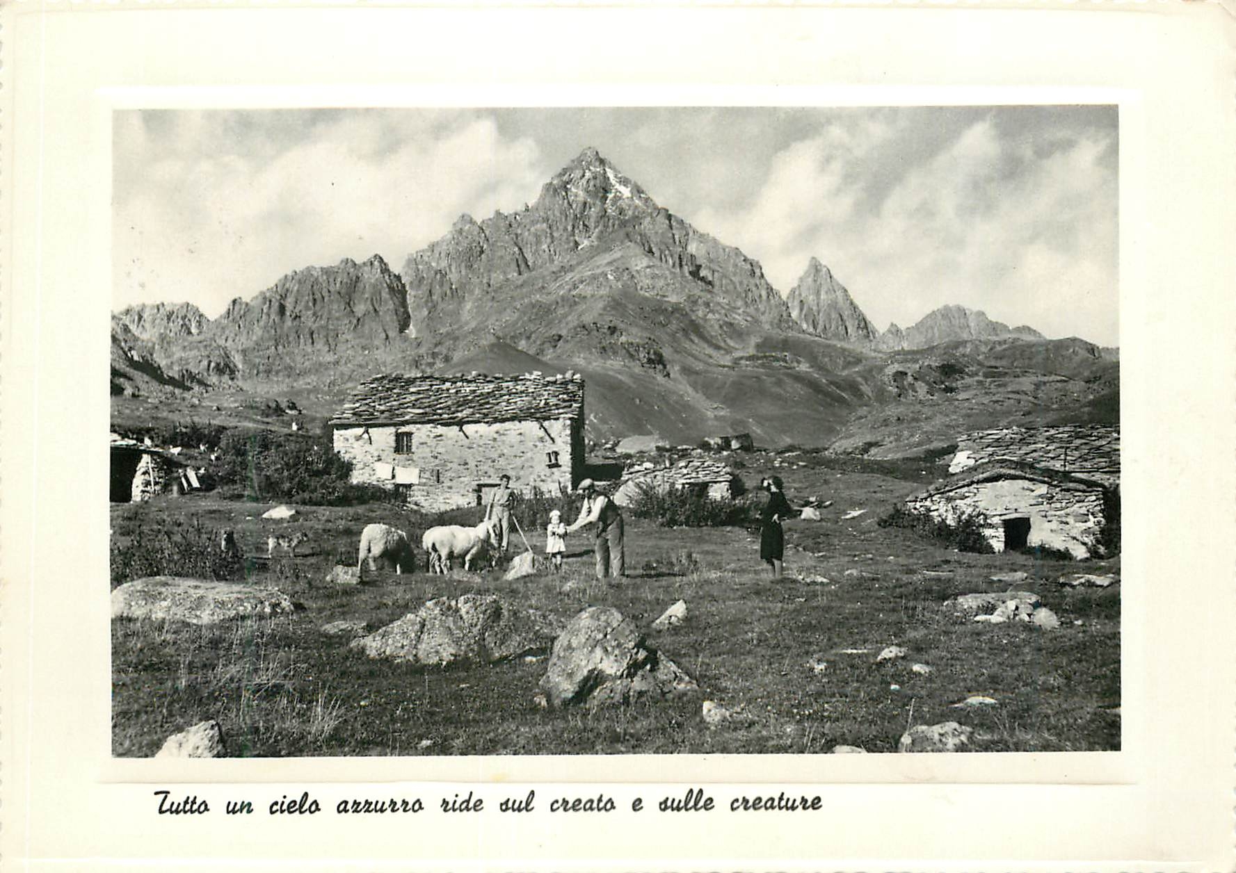 CPM Tutto un Cielo Azzurra Ride Sul Creato e Sulle Creature Monviso (m 3841) Visolotto (m 3350)
