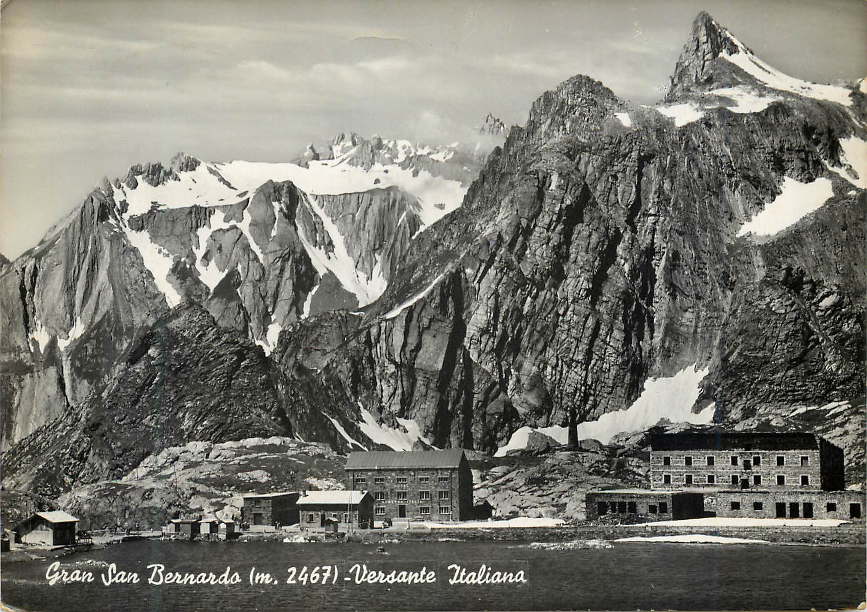 CPM Grand Saint Bernard (m 2467) Versant Italien