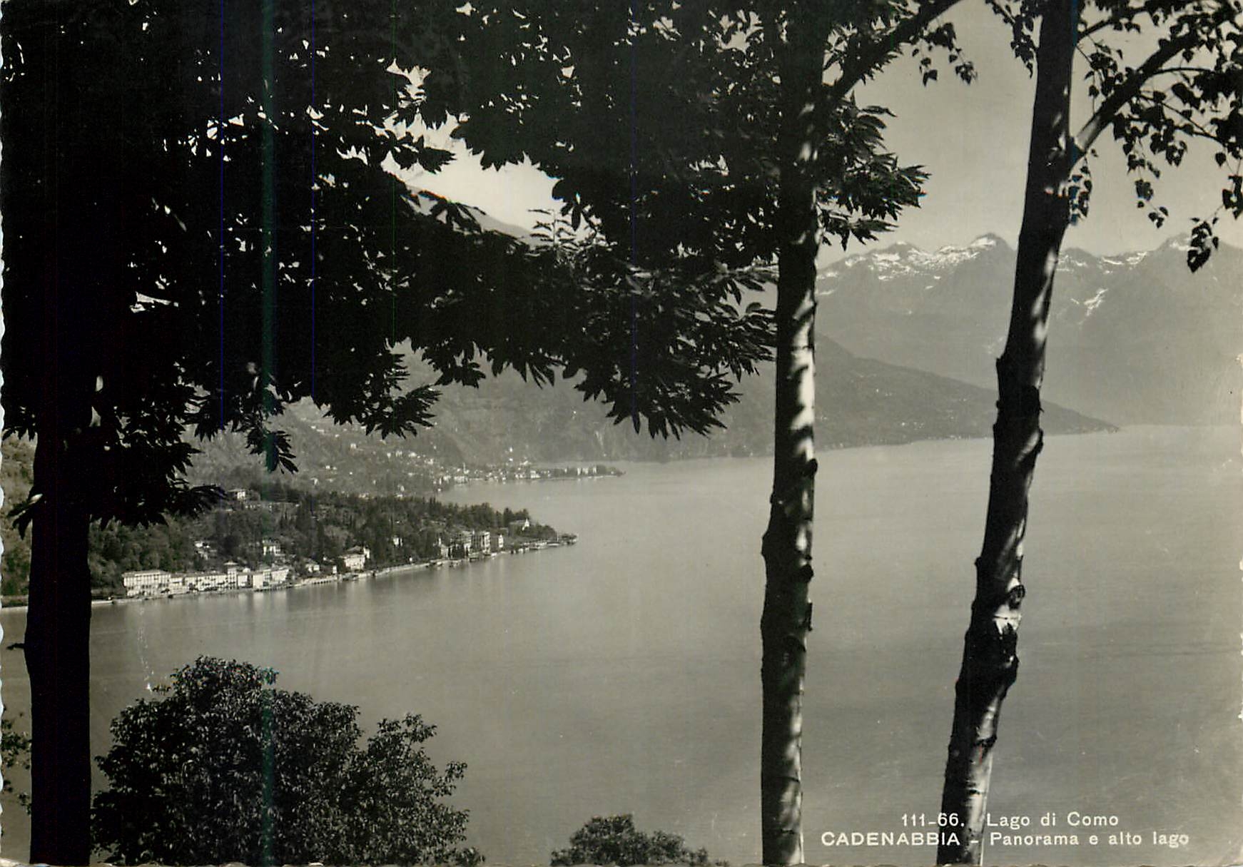 CPM Lago di Como Cadenabbbia Panorama e Alto Lago