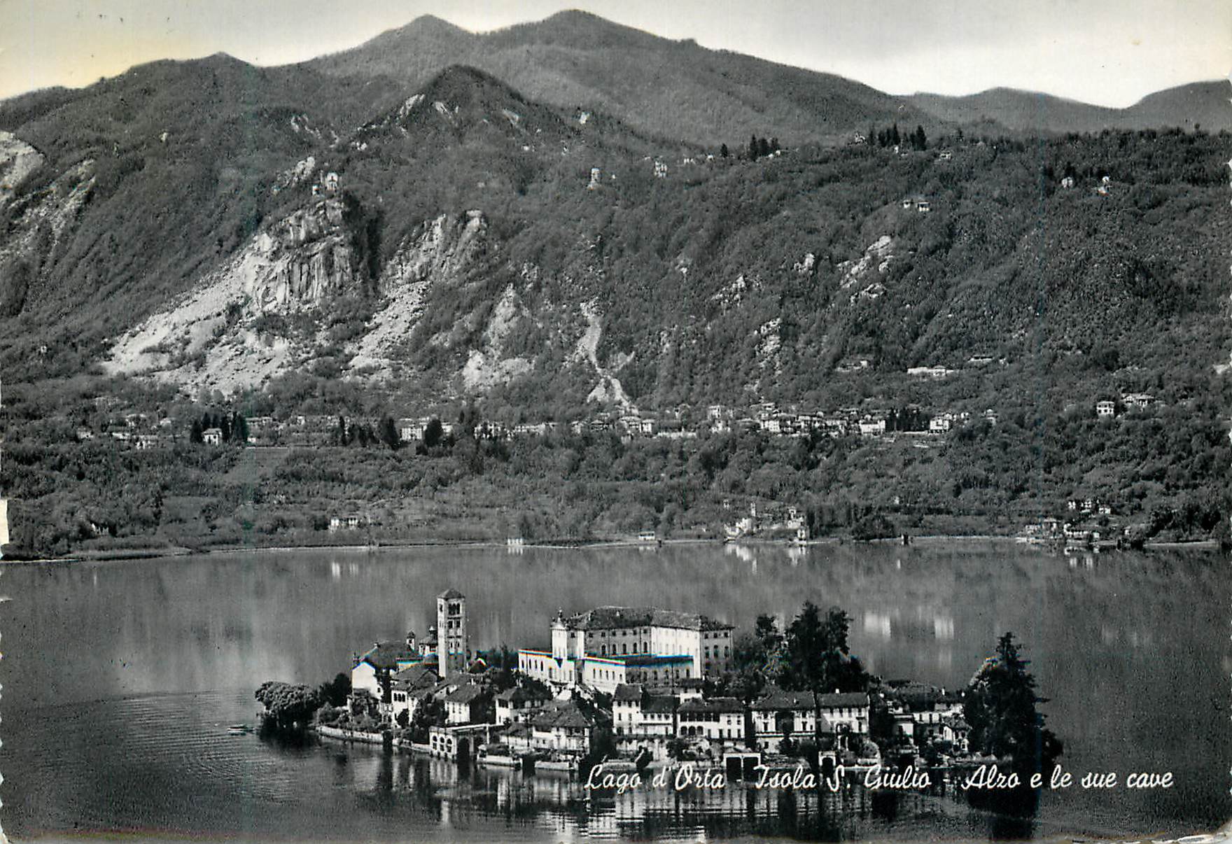 CPM Lago D'Orta Isola S Giulio Alzo e le Sue Cave
