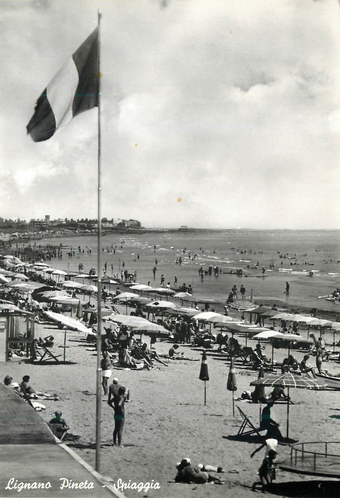 CPM Lignano Pineta Spiaggia Plage