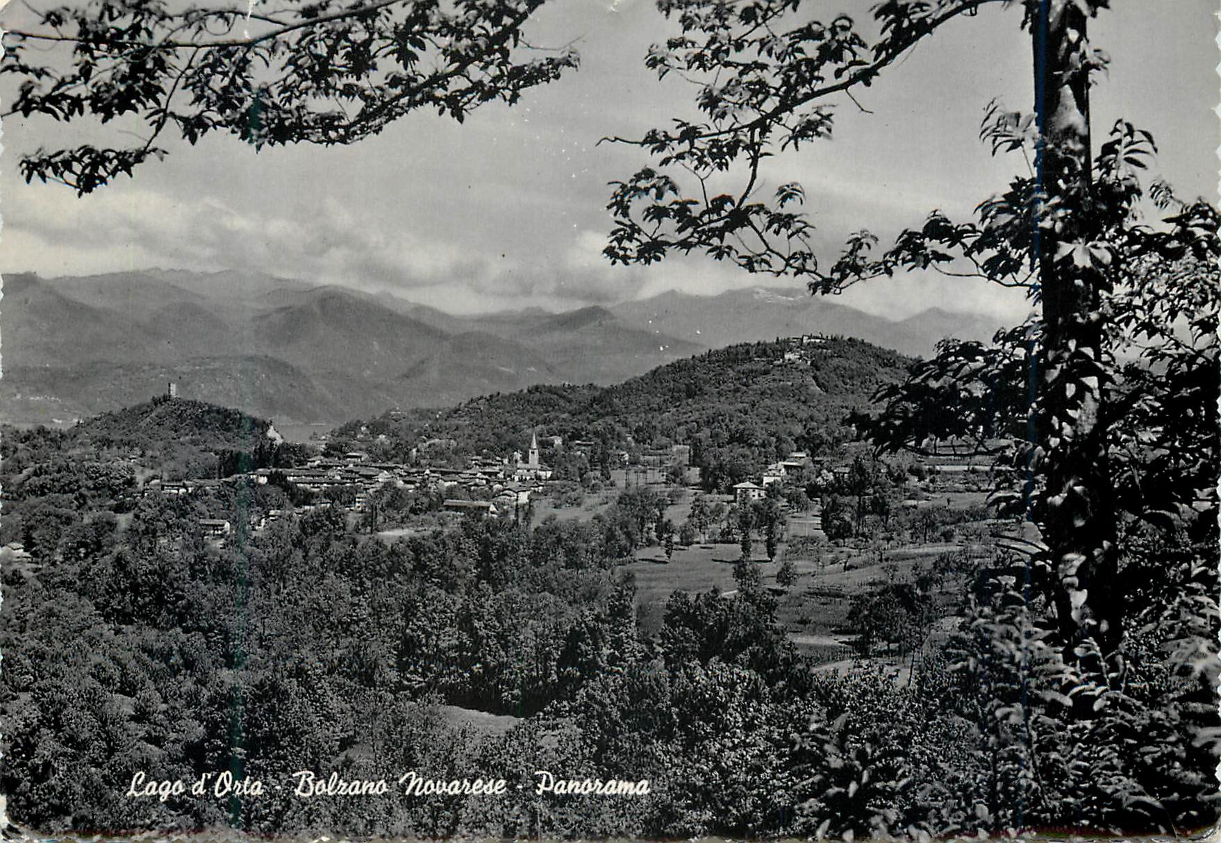 CPM Lago d'Orta Bolzano Novarese Panorama