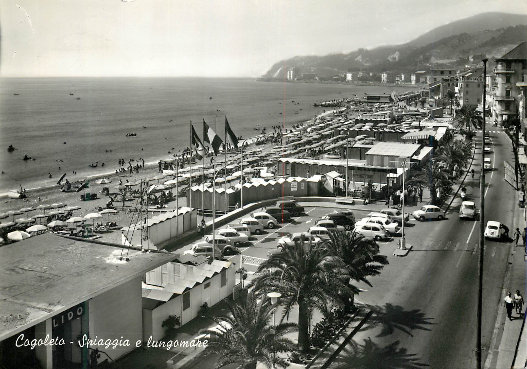 CPM Cogoleto Le Bord de la Mer et Polage