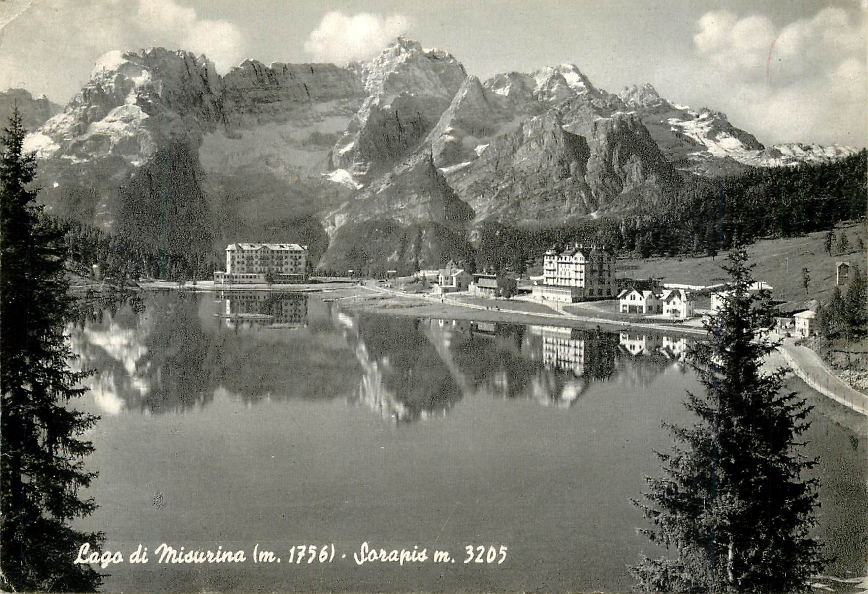 CPM Lago di Misurina (m 1756) Sorapio m 3205