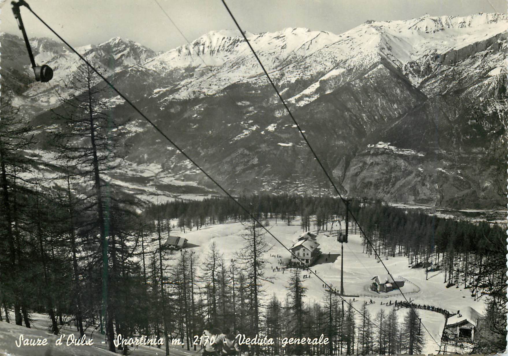 CPM Sauze d'Oulx Sportinia m 2170 Veduta Generale