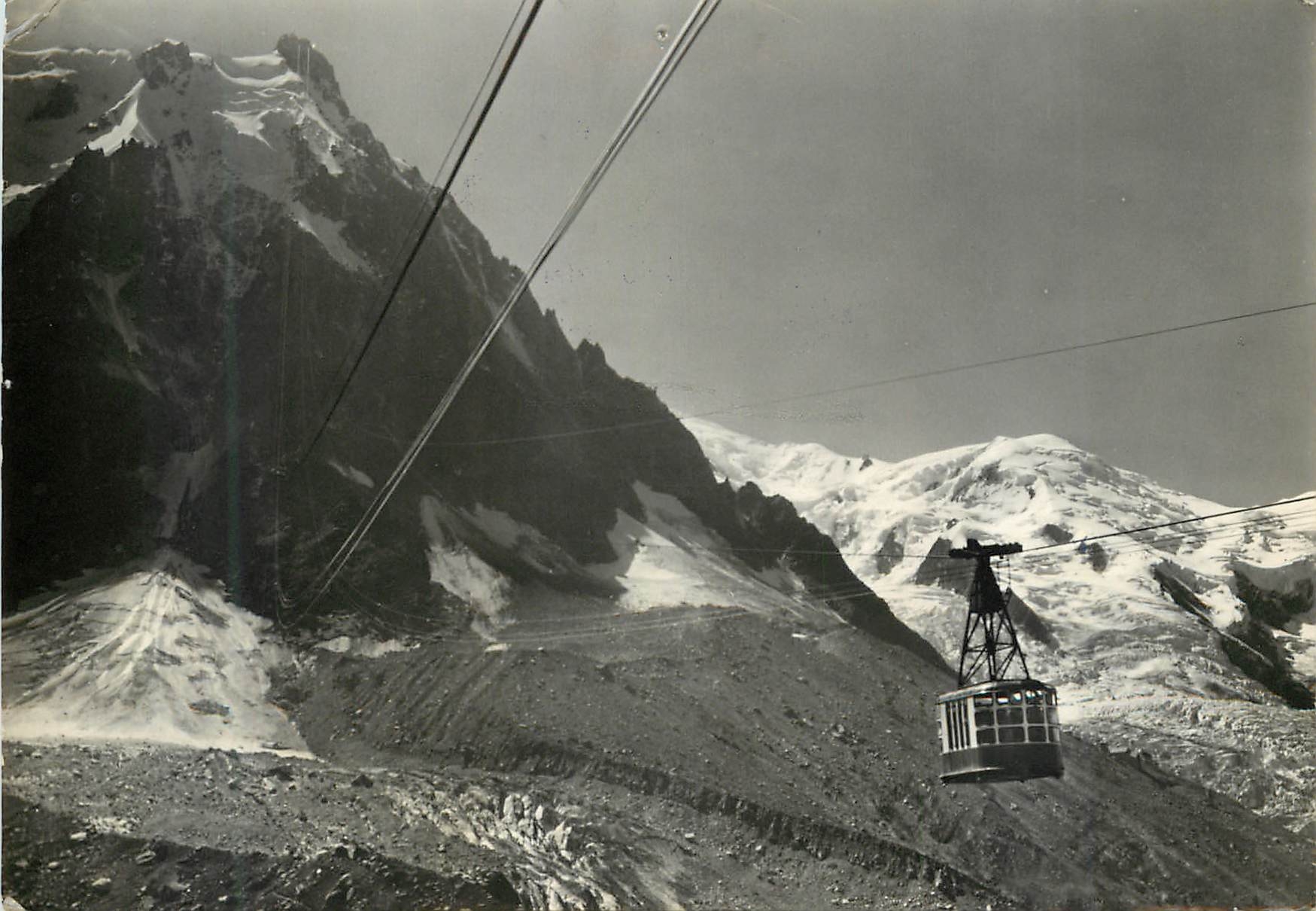 CPM Plan des Aiguilles Depart pour l'Aiguille du Midi 3842 m