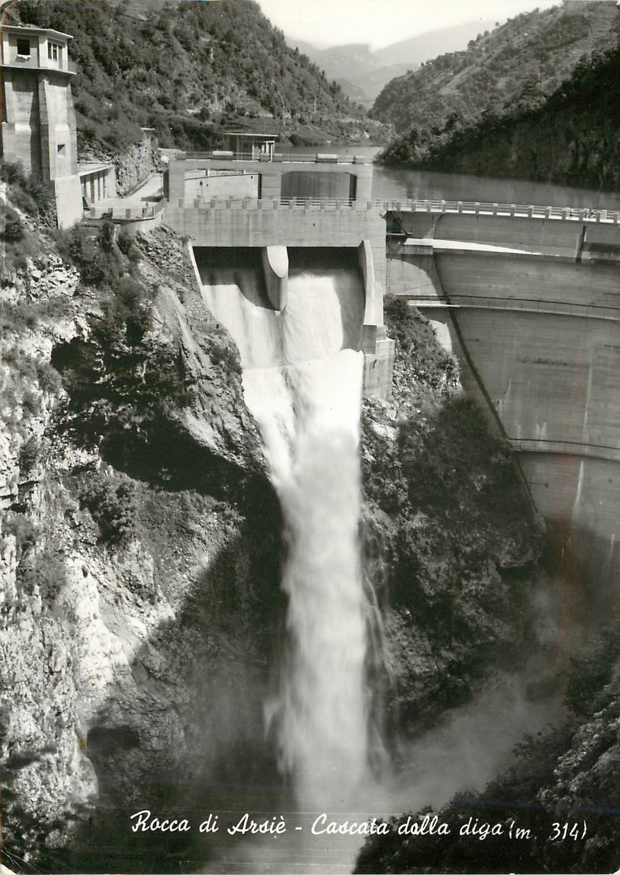 CPM Rocca di Arsie Cascata Della Diga (m 314)