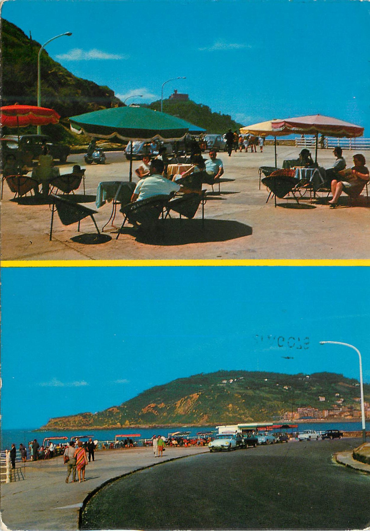 CPM San Sebastian Terrace dans la Promenade de Jose Antonio
