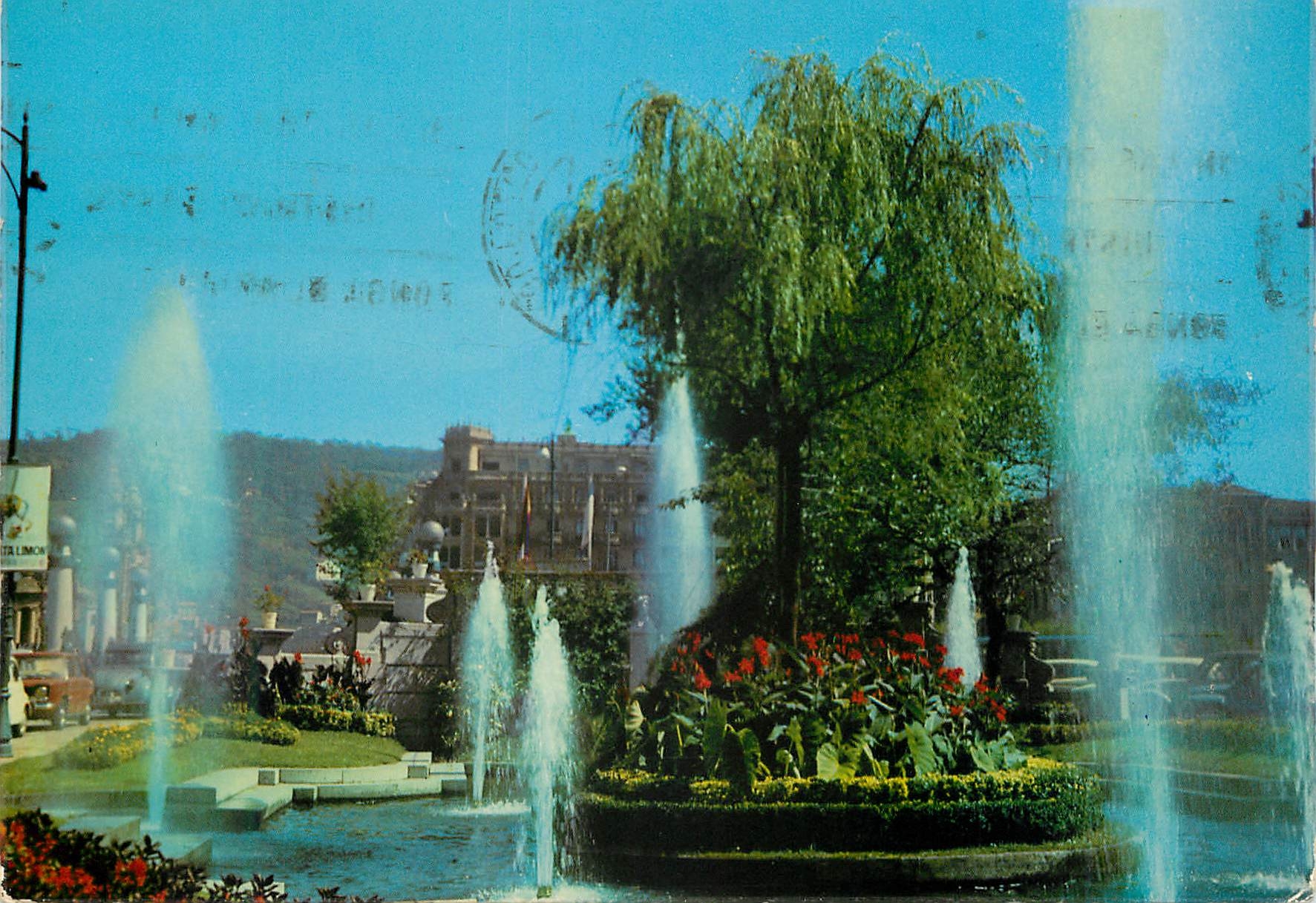 CPM San Sebastian Jardins et Etang Reineregente