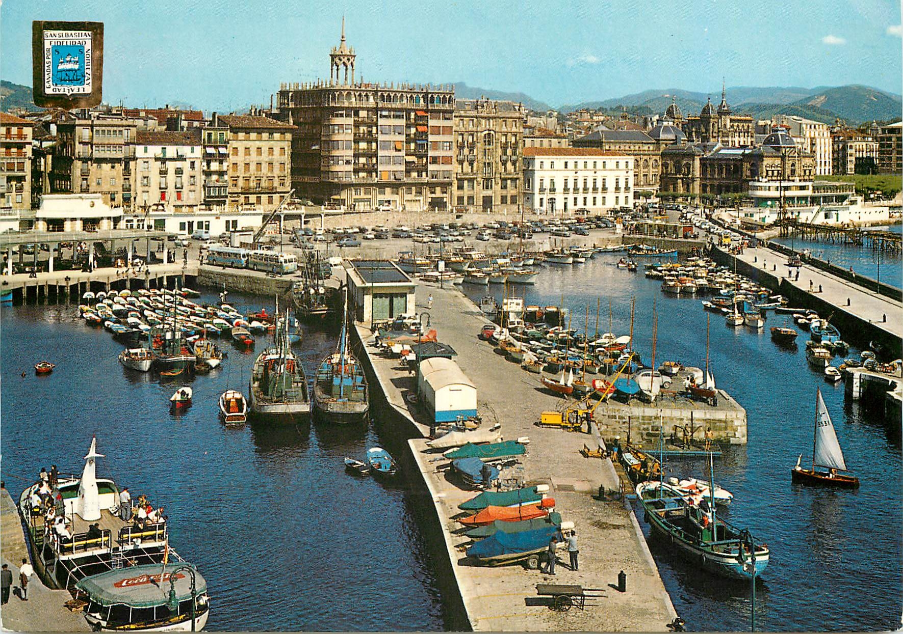 CPM San Sebastian Vue Generale du Port