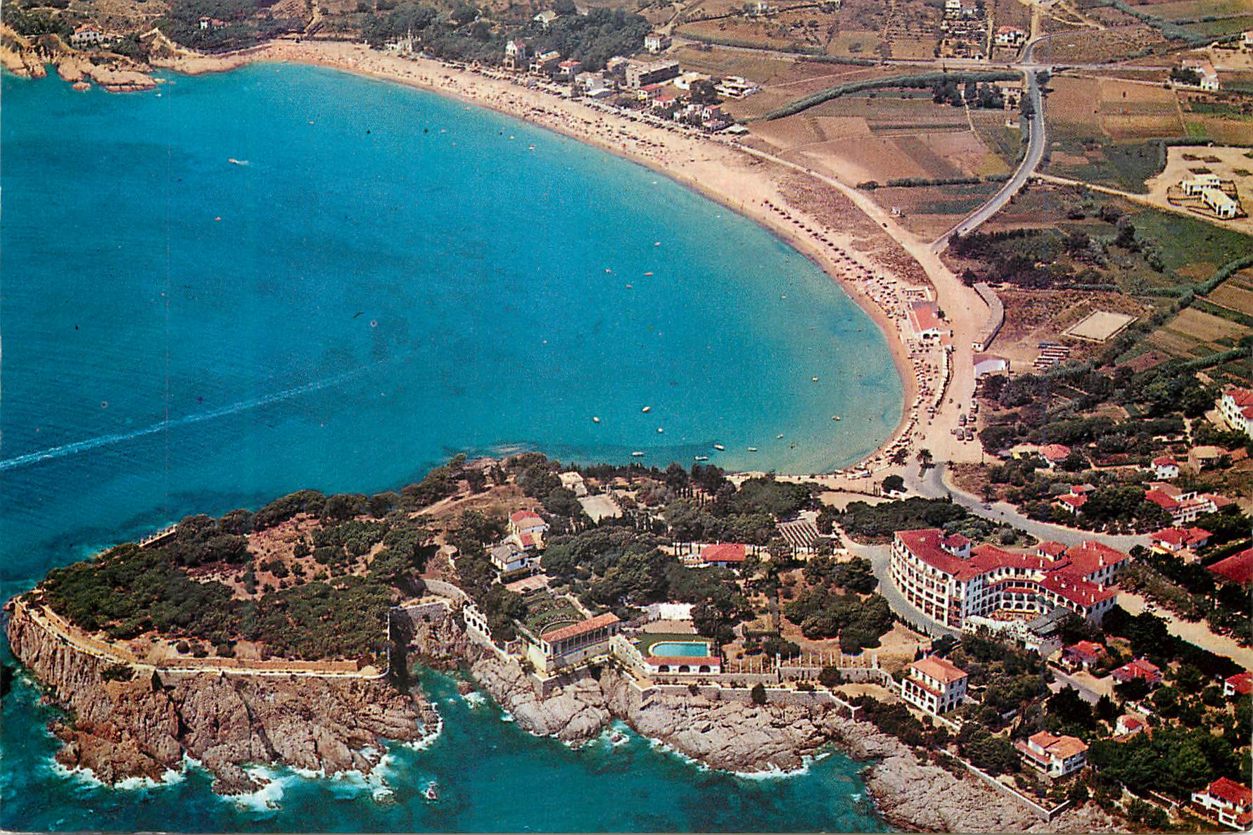 CPM Costa Brava S'Agaro S'Agaro Vista Aera de la Bahia