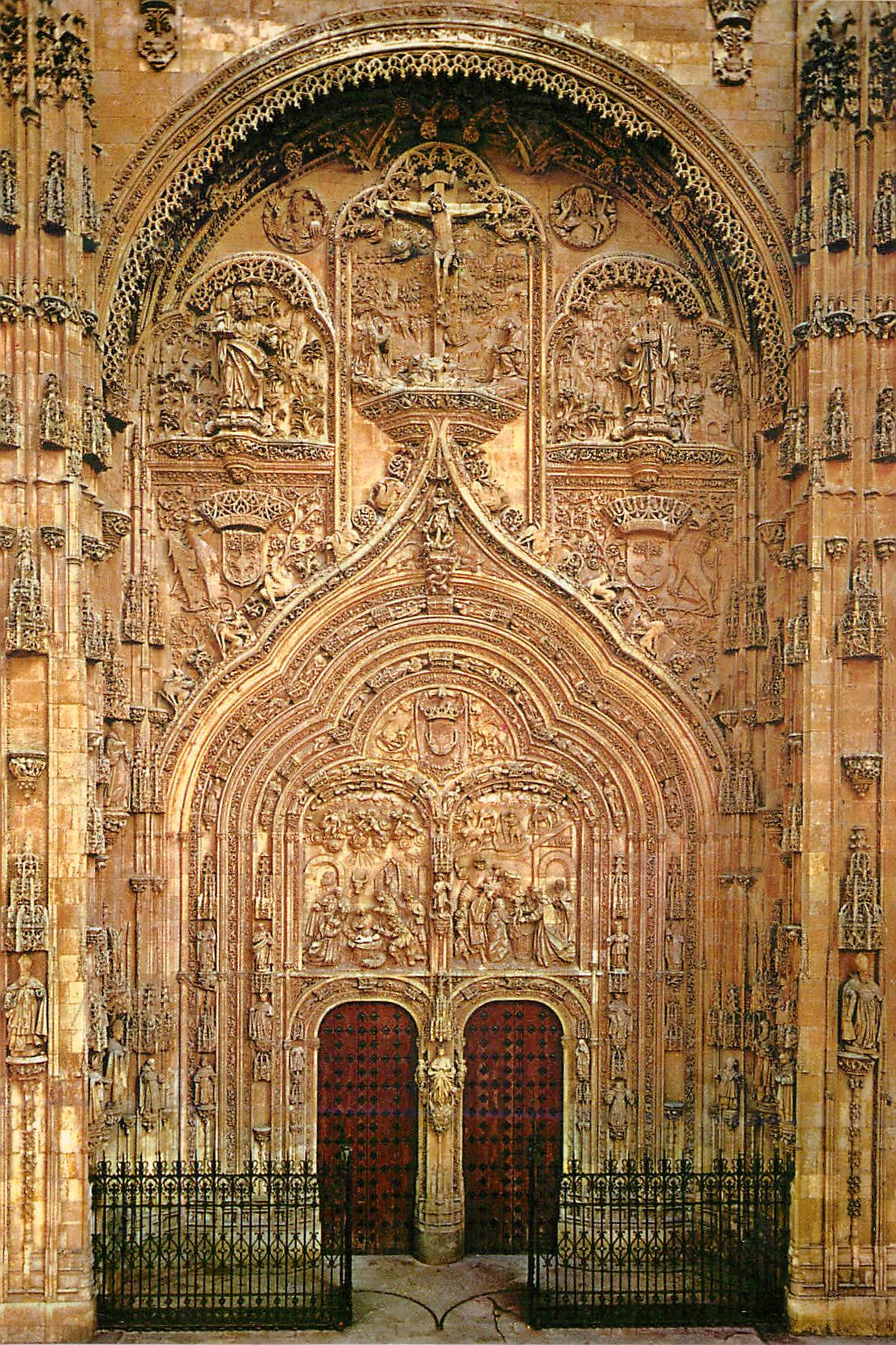 CPM Salamanca Catedral Nueva Puerta Principal