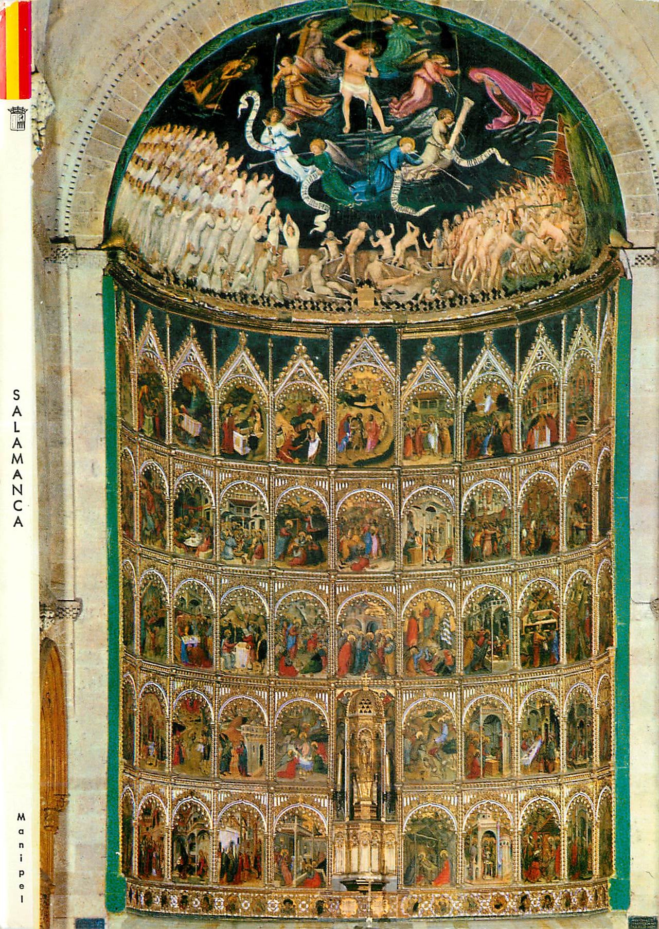 CPM Salamanca Retable Ancienne Cathedrale